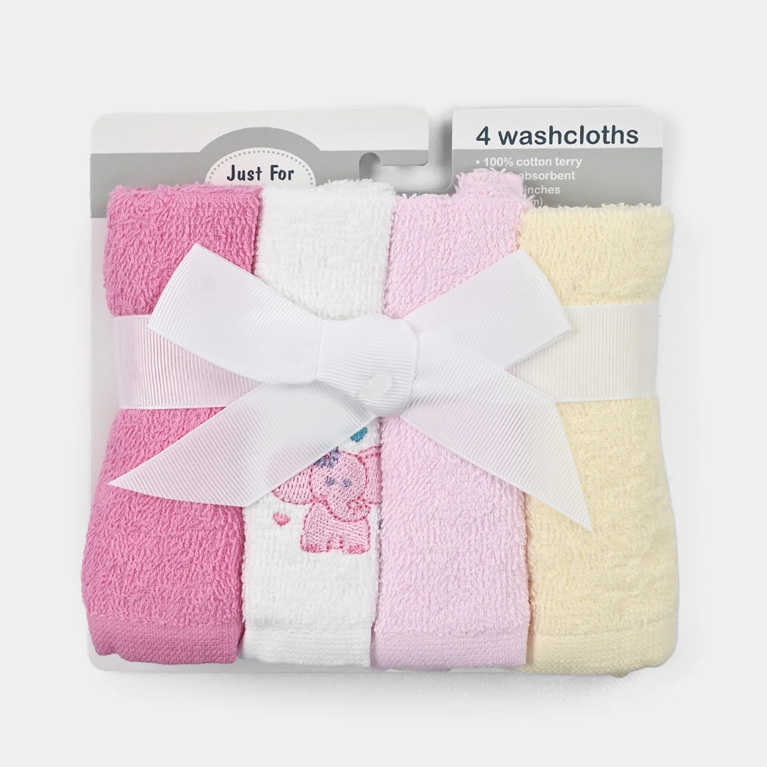 Baby 4 Pcs Face Towel Set - Image 3