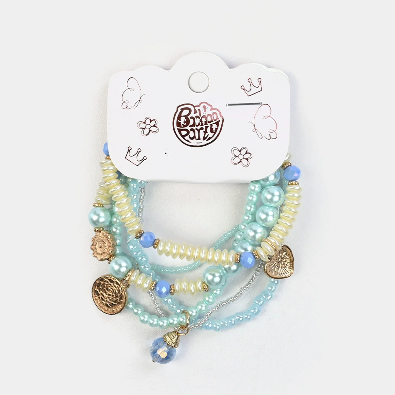 Fancy Crystal Beaded Bracelet for Girls - Image 2