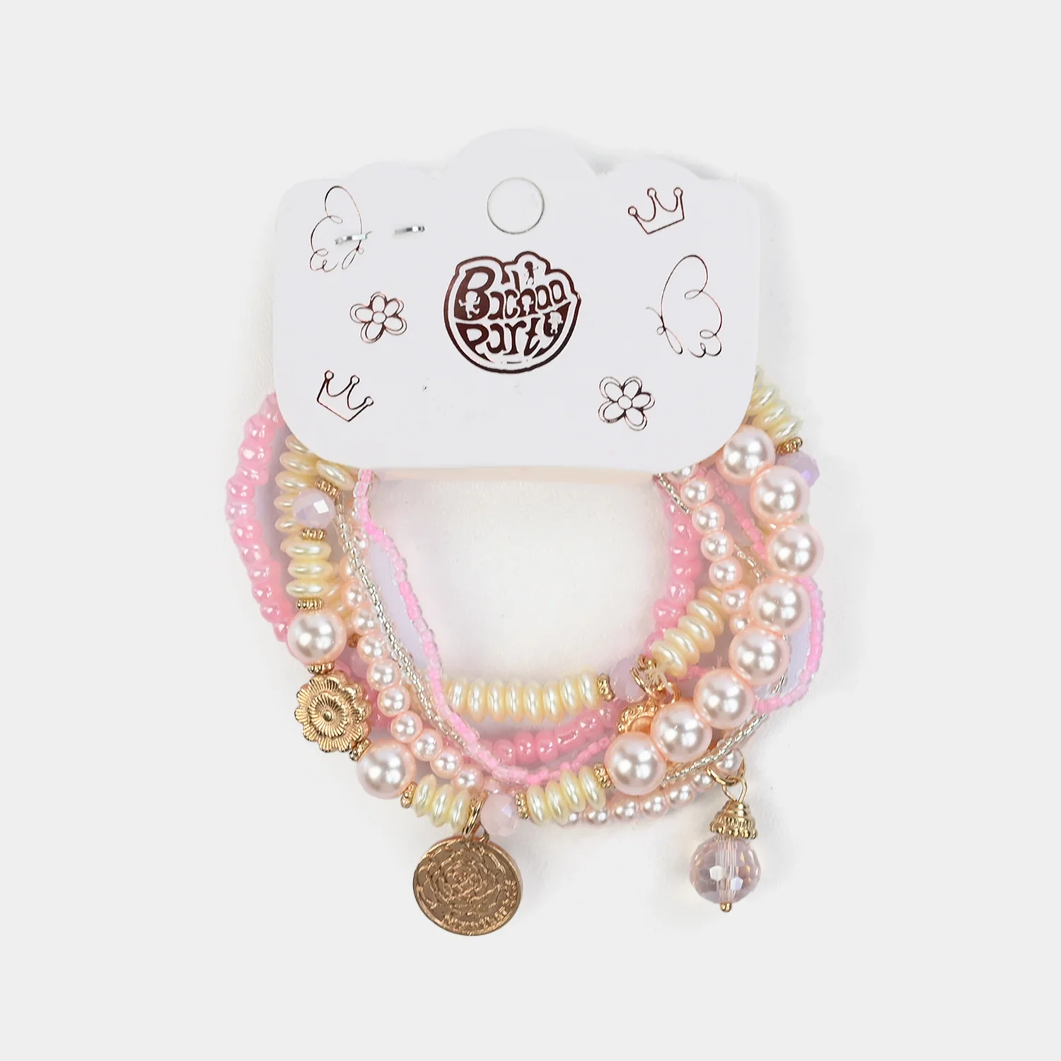 Fancy Crystal Beaded Bracelet for Girls - Image 2