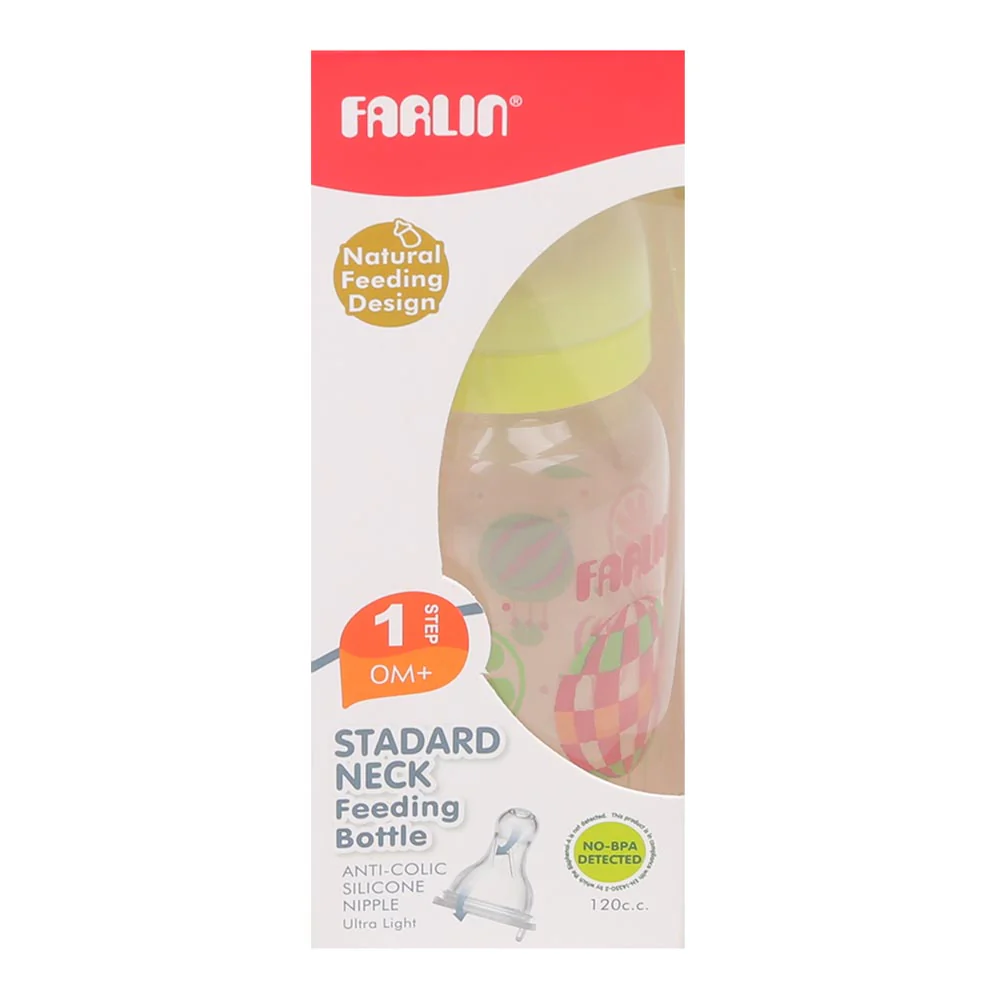 Farlin Pastel Feeding Bottle 4 Oz Nf-868 - Green - Image 2