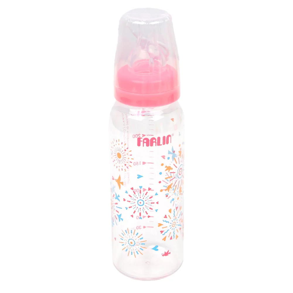 Farlin Pastel Feeding Bottle 9 Oz Nf-767 - Pink
