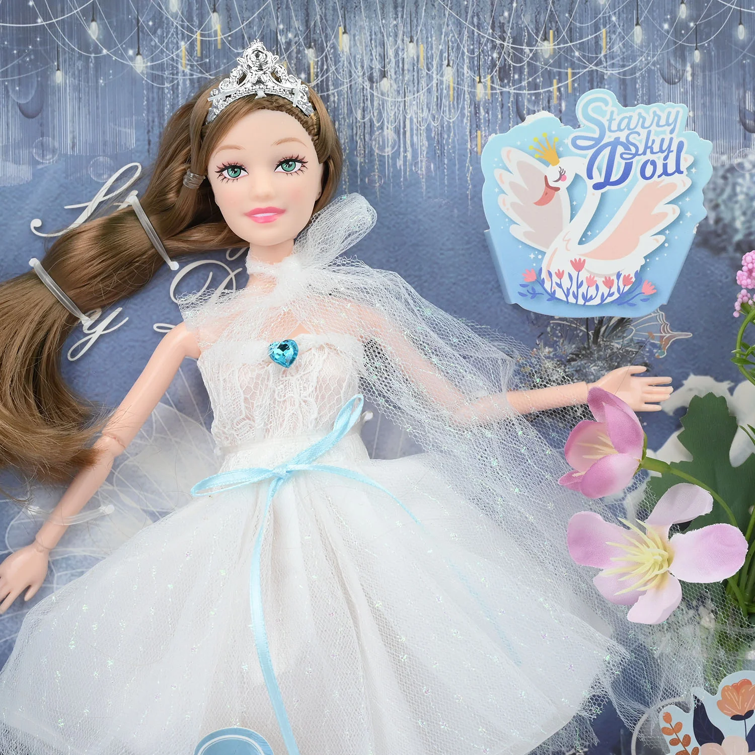 Fashion Doll with Decorative Accessory - Image 3