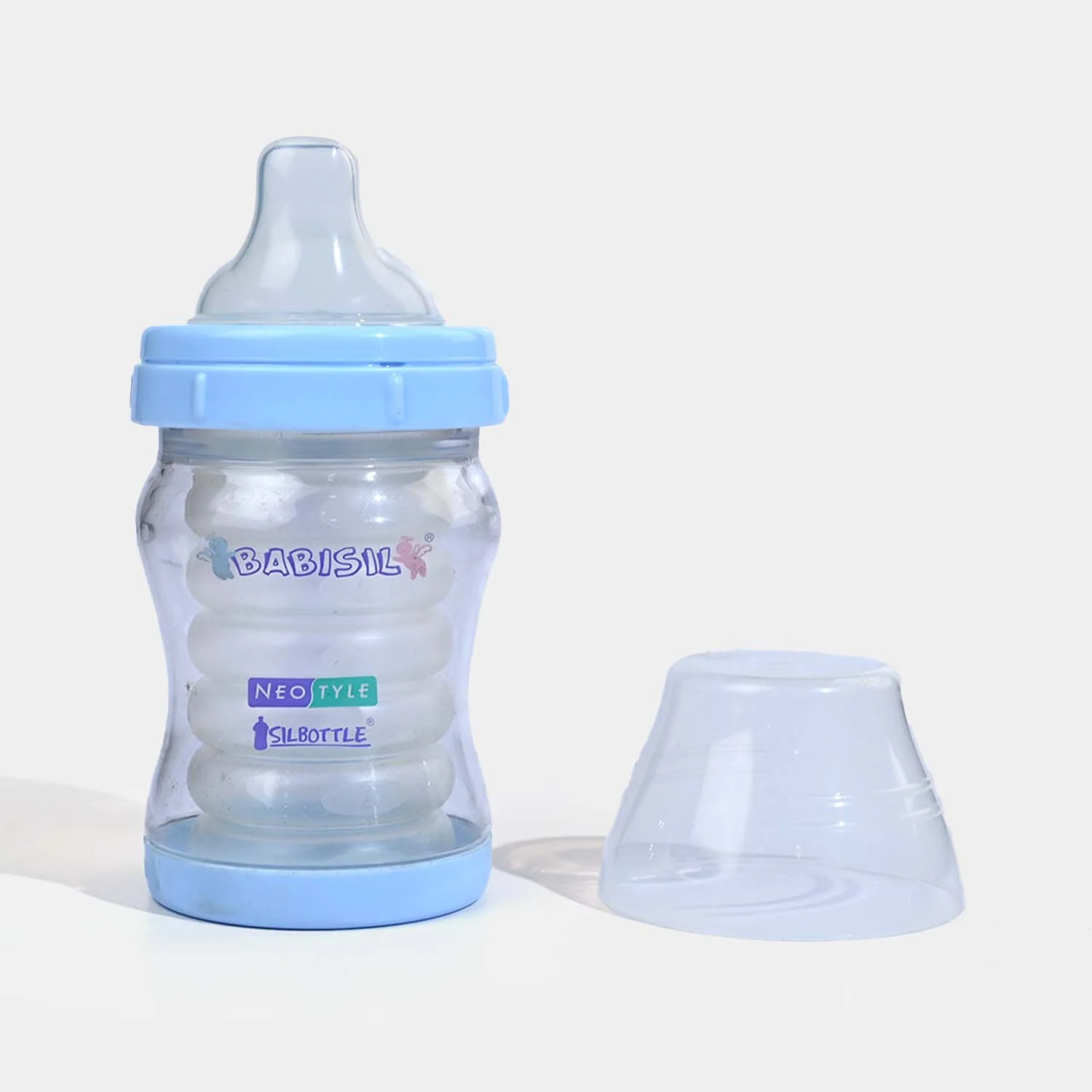 Baby Feeding Bottle Plastic Feeder 2IN1 170ML - Image 2