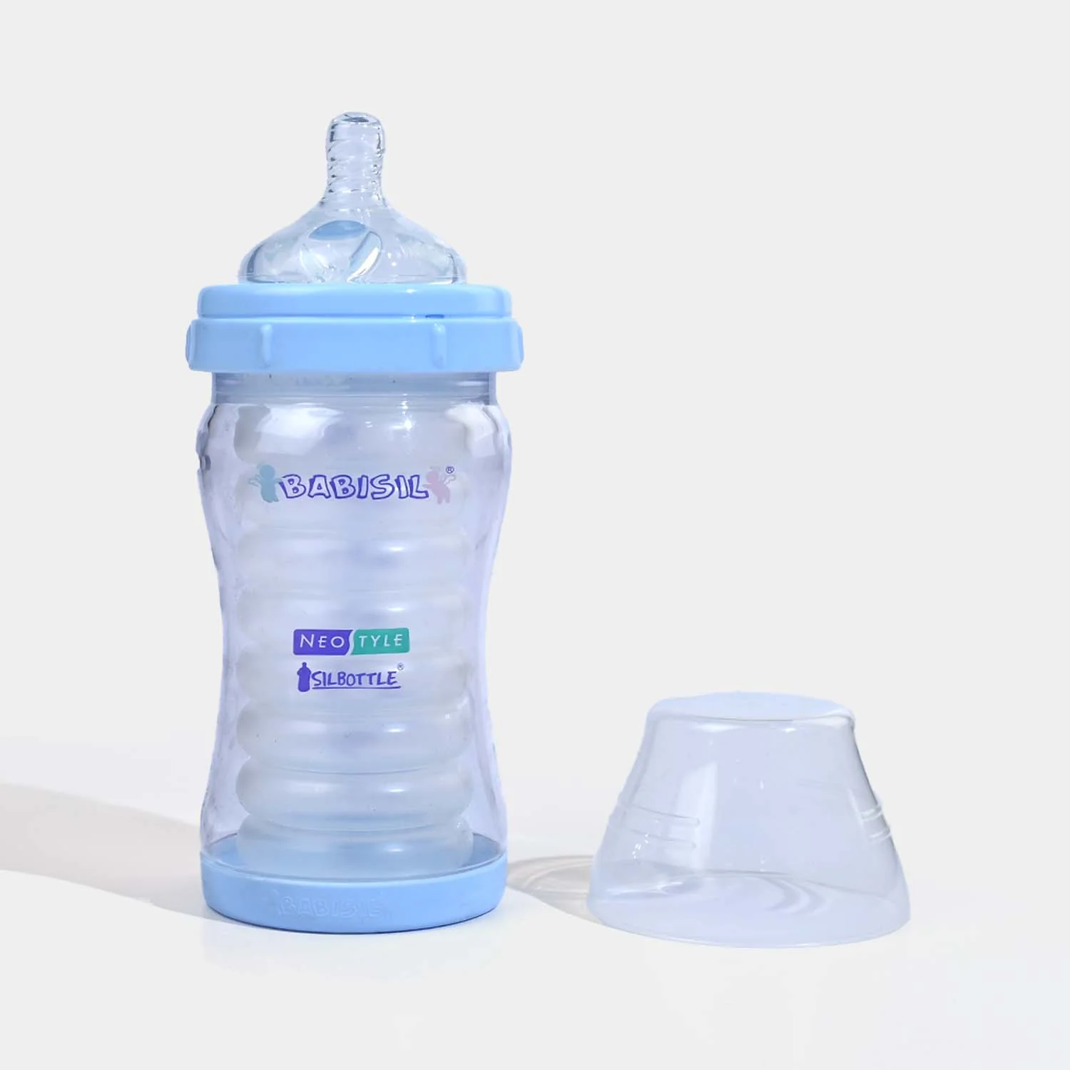 Baby Feeding Bottle Plastic Feeder 2IN1 220ML - Image 2