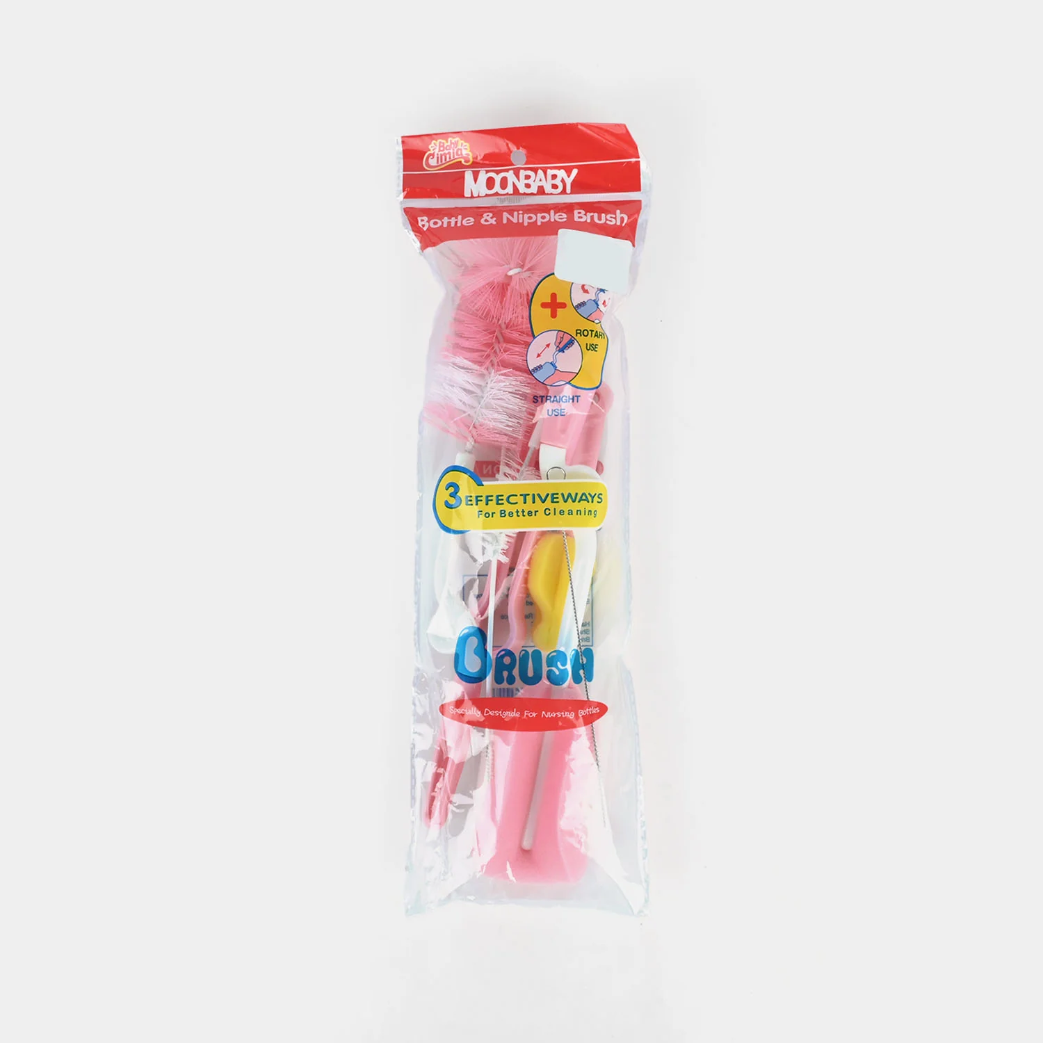 Baby Bottle & Nipple Cleaning Set | 7Pcs - Image 3