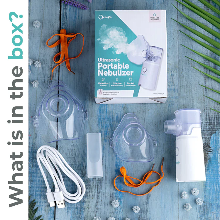 Rechargeable Portable Mesh Nebulizer - Efficient Respiratory Relief Anywhere, Anytime - Image 3