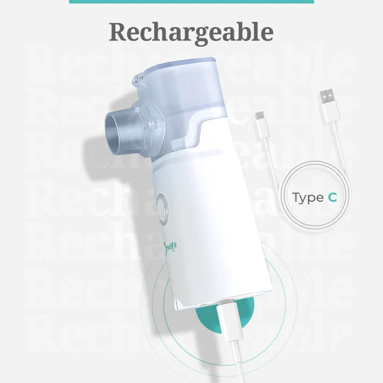Rechargeable Portable Mesh Nebulizer - Efficient Respiratory Relief Anywhere, Anytime - Image 5