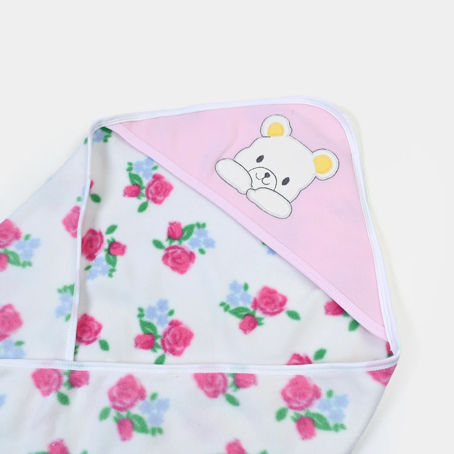 Hooded Baby Swaddle Blanket - Image 2