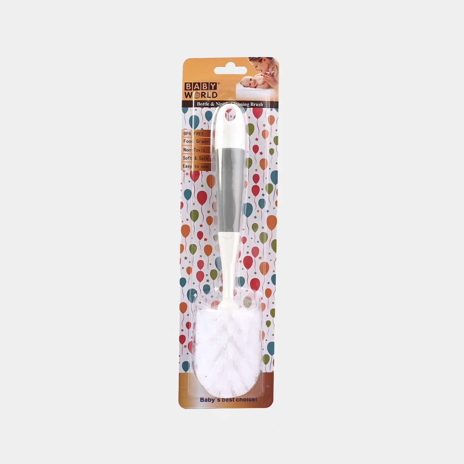 Feeding Bottle Cleaning Brush | 7377 GREY