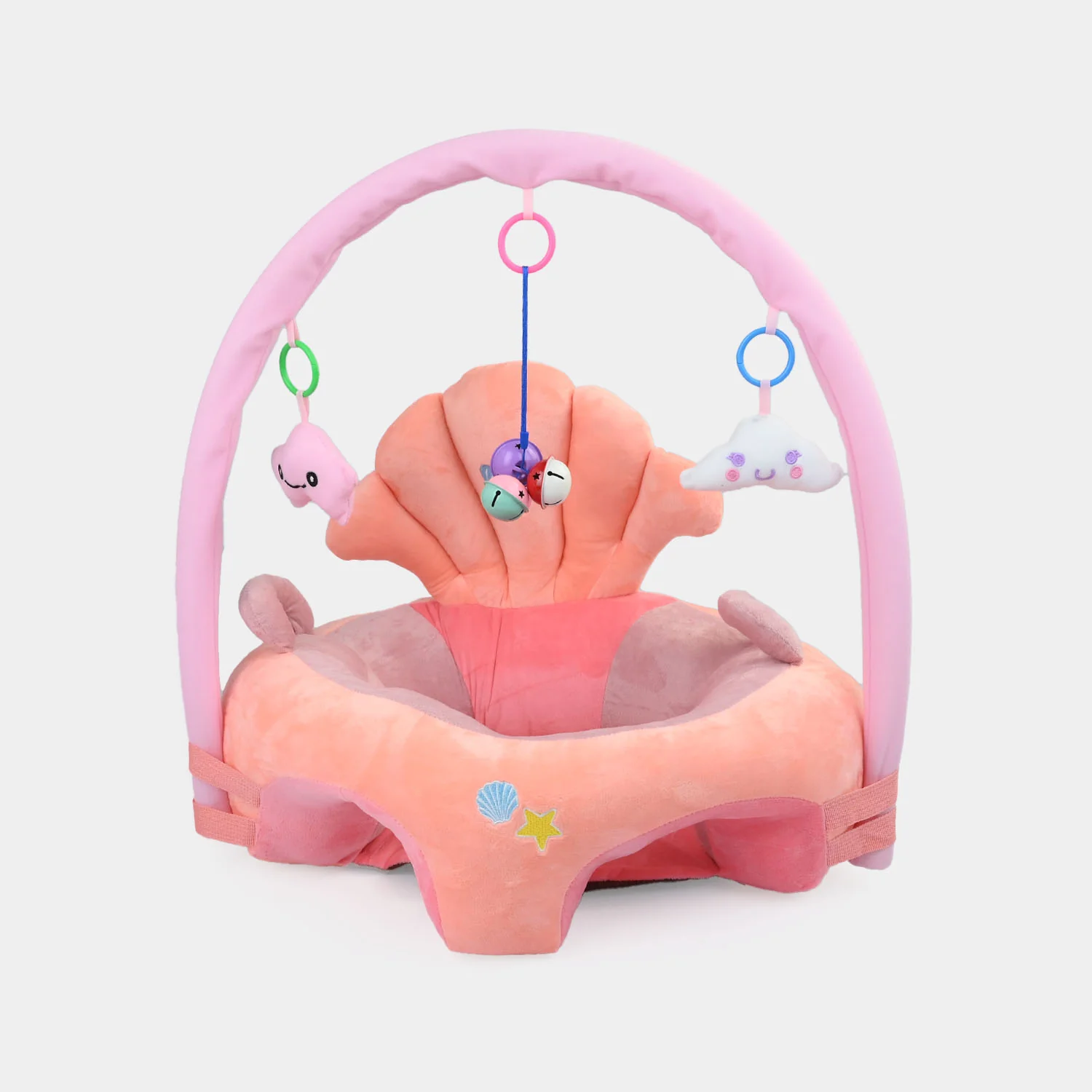 Rattle Baby Floor Seat/Support Sofa Seat - 6M+