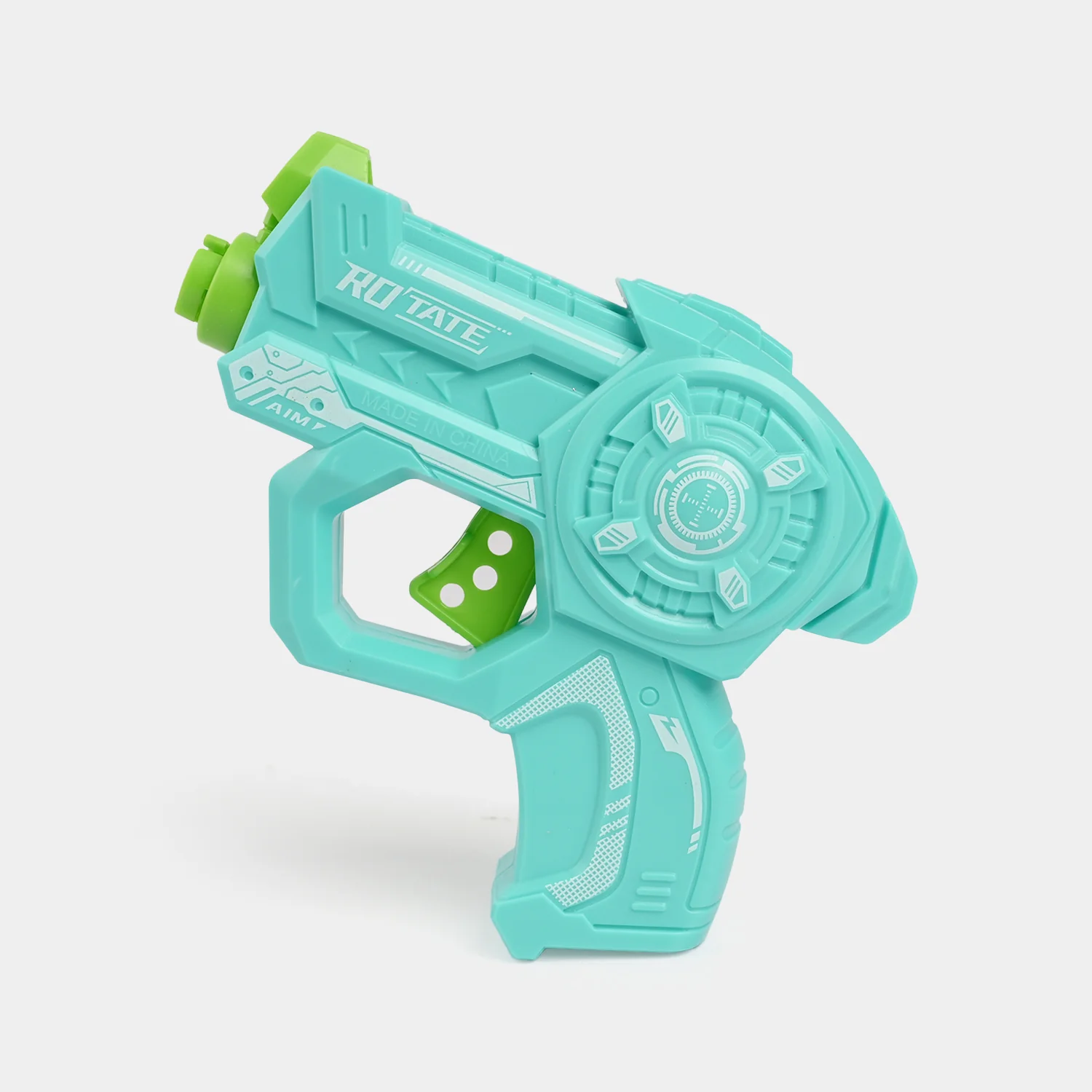 Flying Saucer Gyro Launcher Toy Set - Image 4