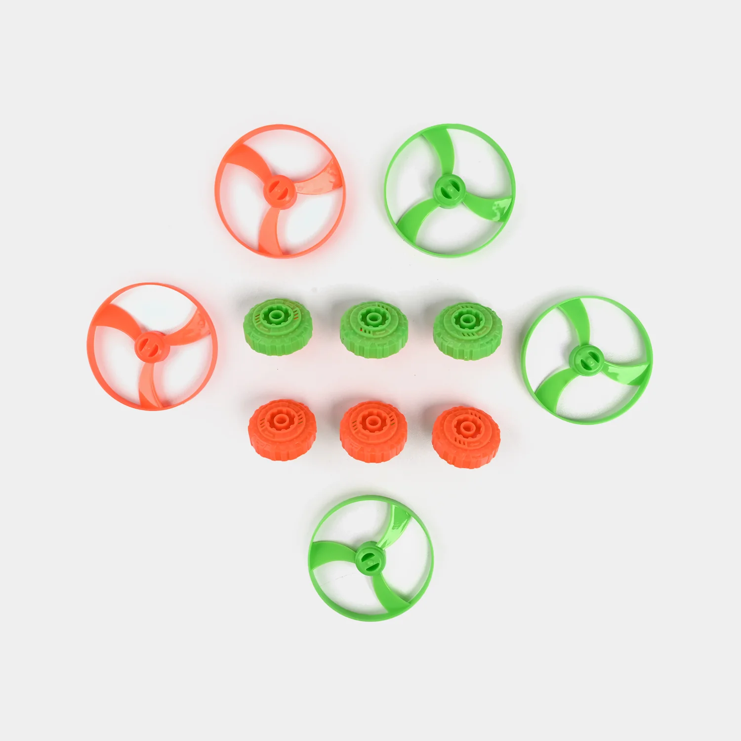 Flying Saucer Gyro Launcher Toy Set - Image 7