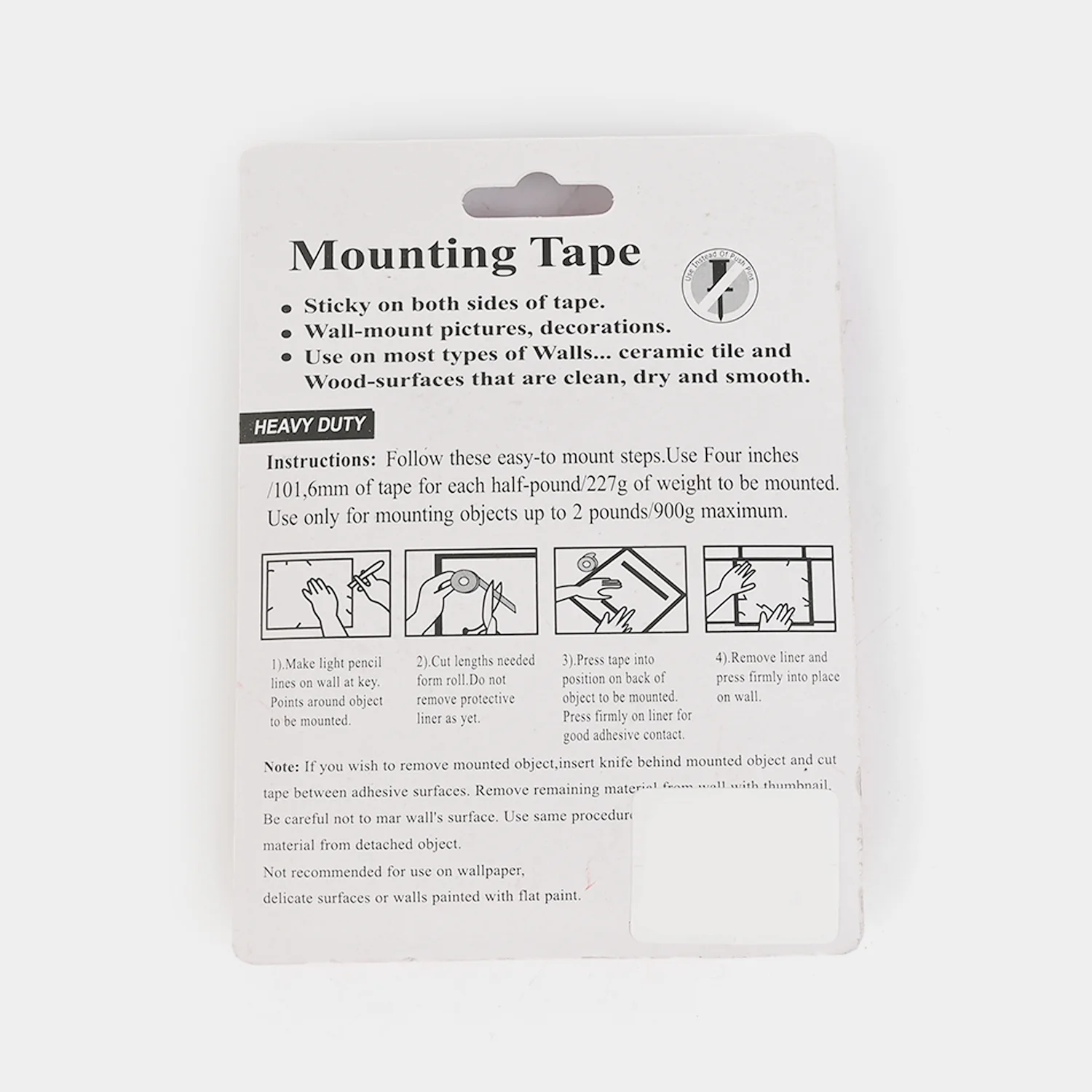 Foam Double Side Heavy Duty Mounting Tape - Image 2