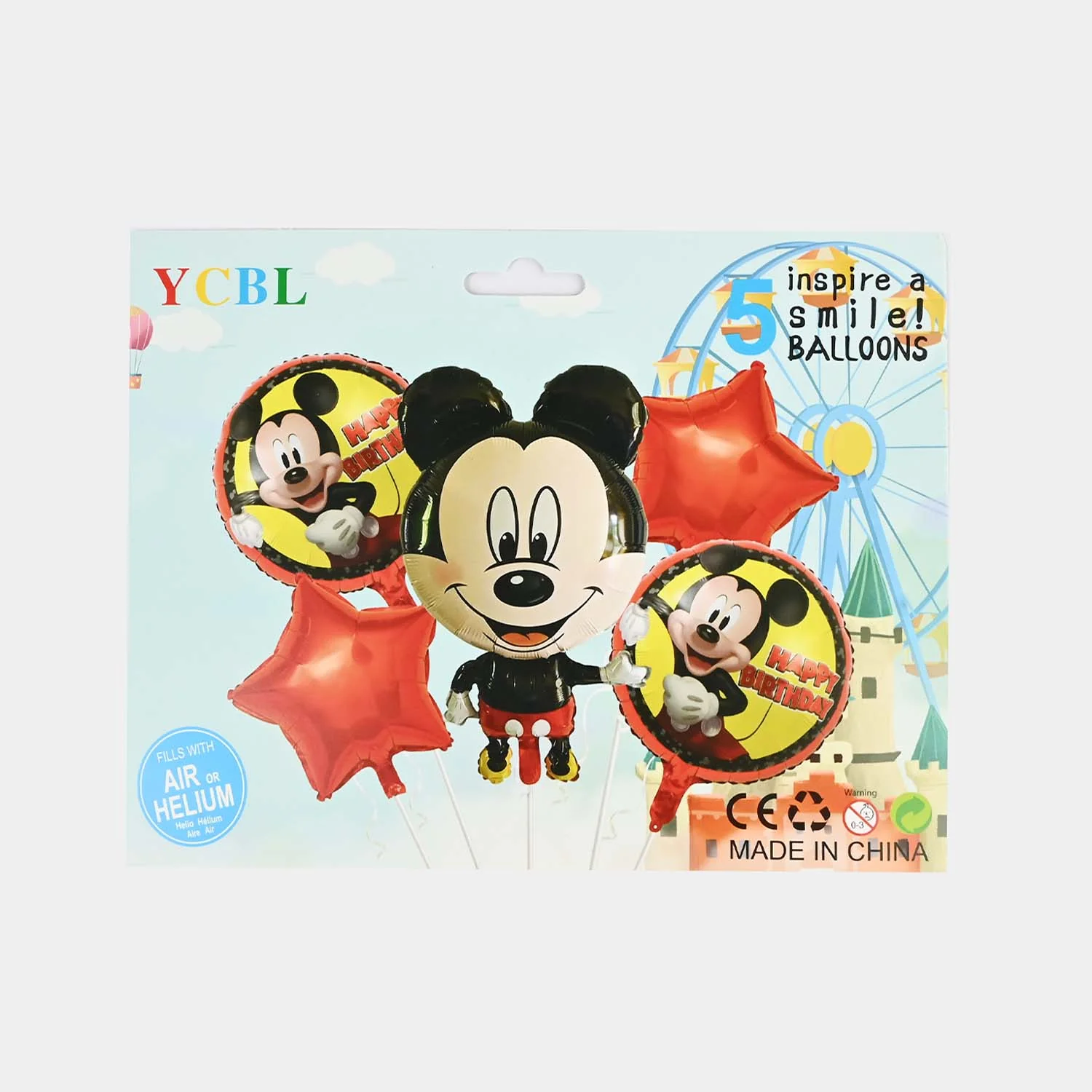 Foil Balloons 5PCs Set