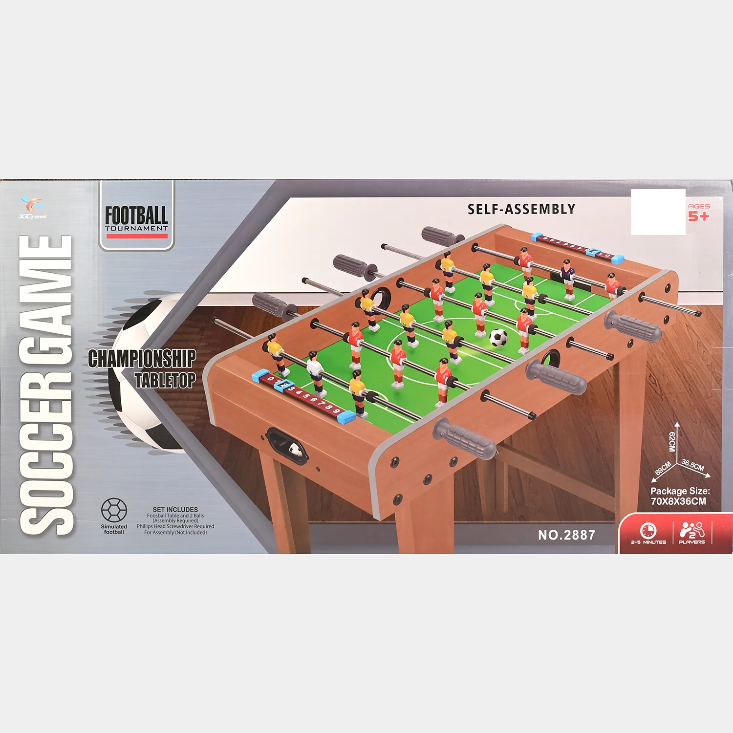 Championship Tabletop Soccer Game - Image 3
