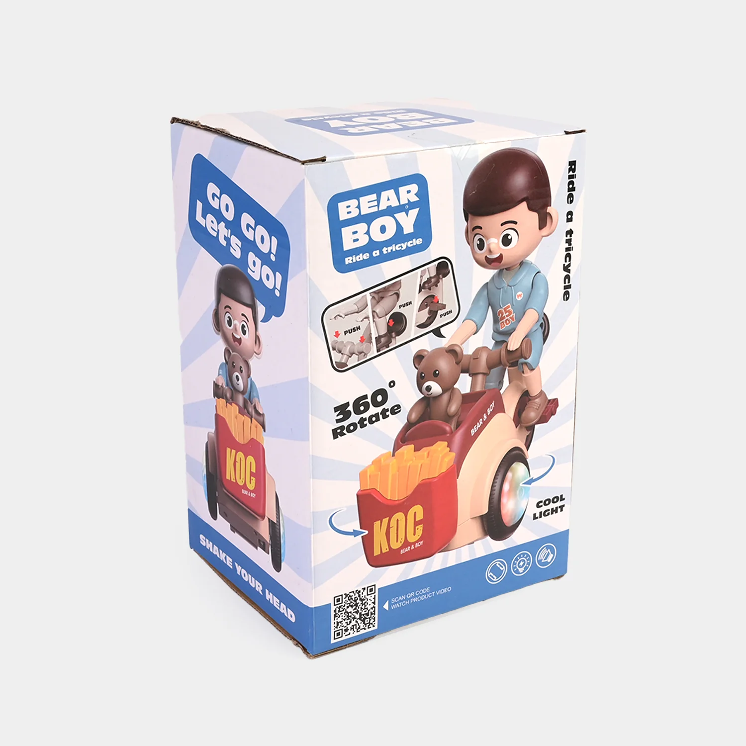 French Fries Boy Stunt Tricycle - Image 3