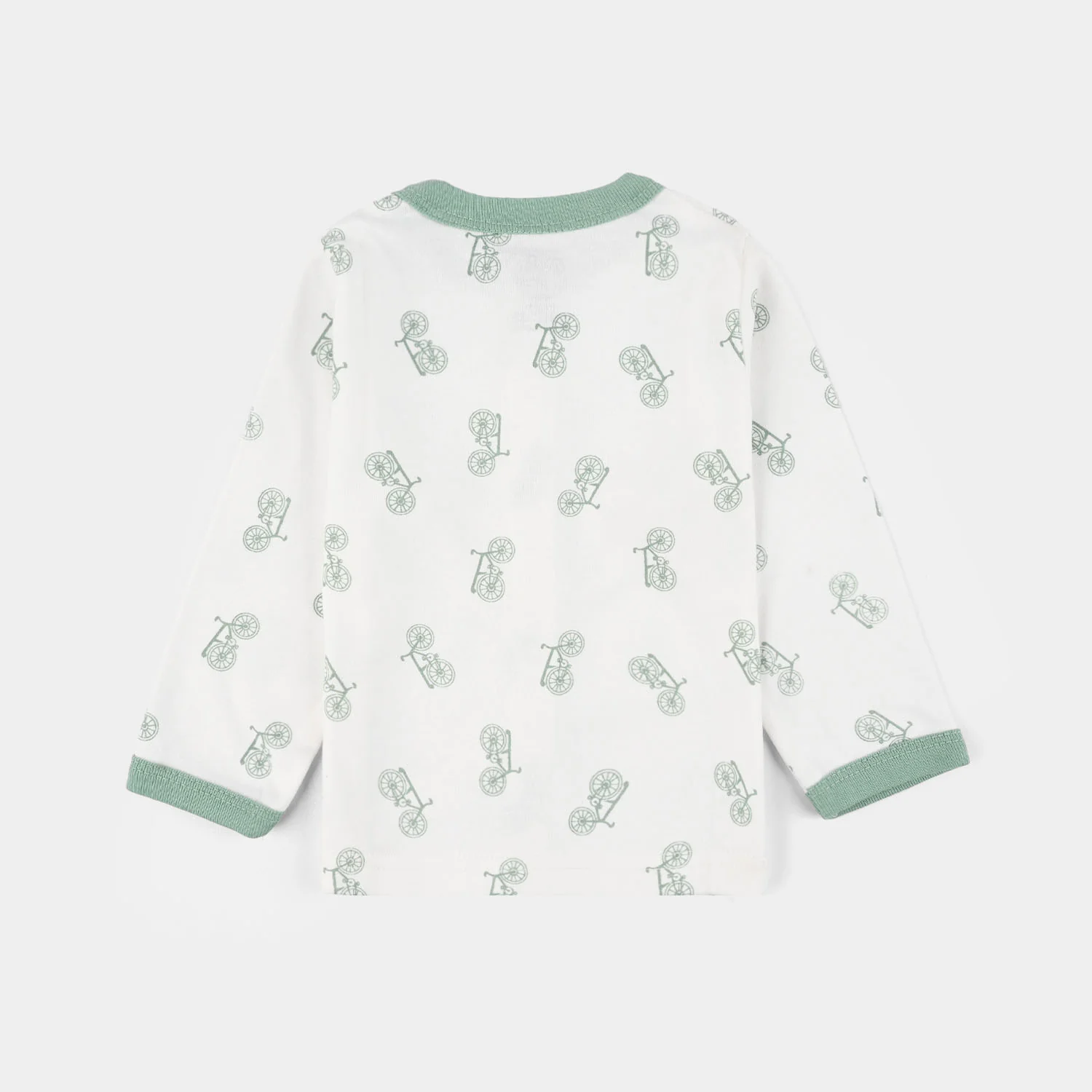 Infant Front Open Suit Cycle Dusty Turquoise - Image 3