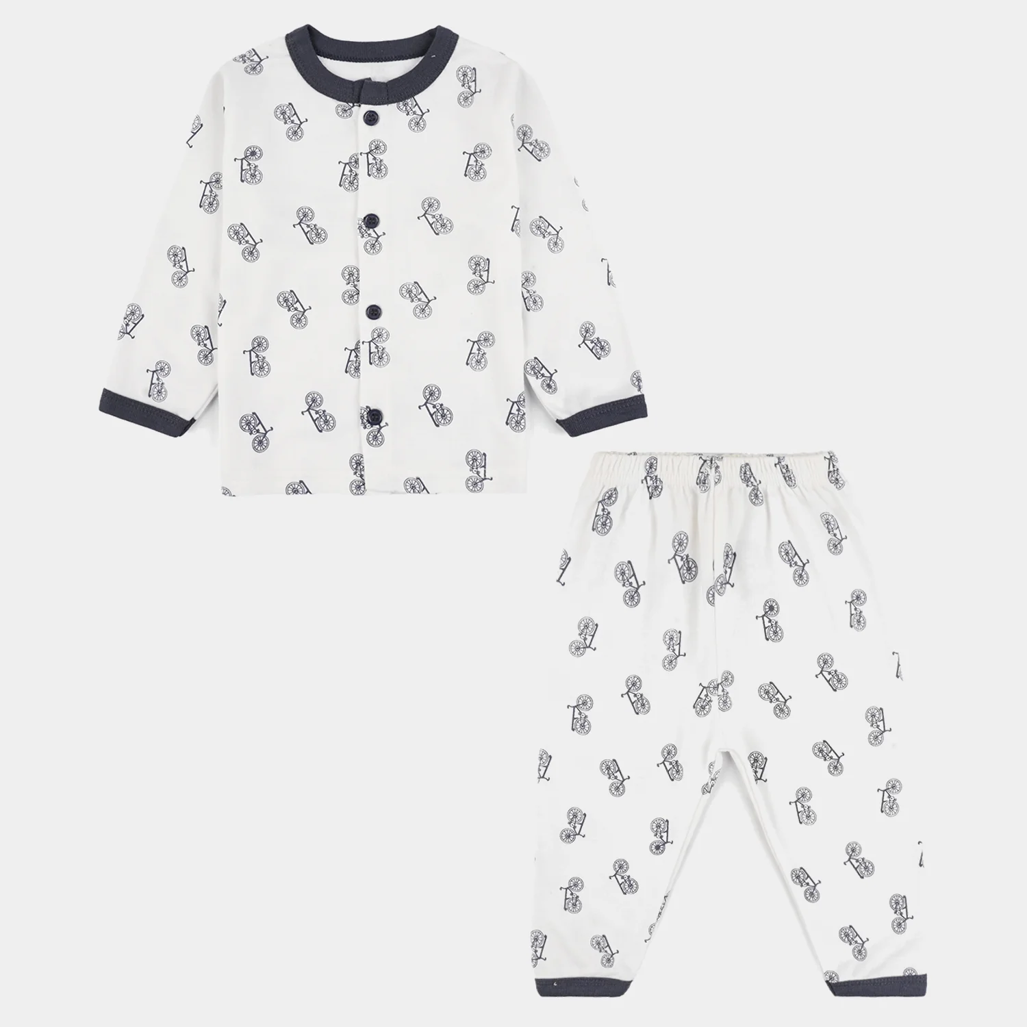 Infant Front Open Suit Cycle Medival Blue