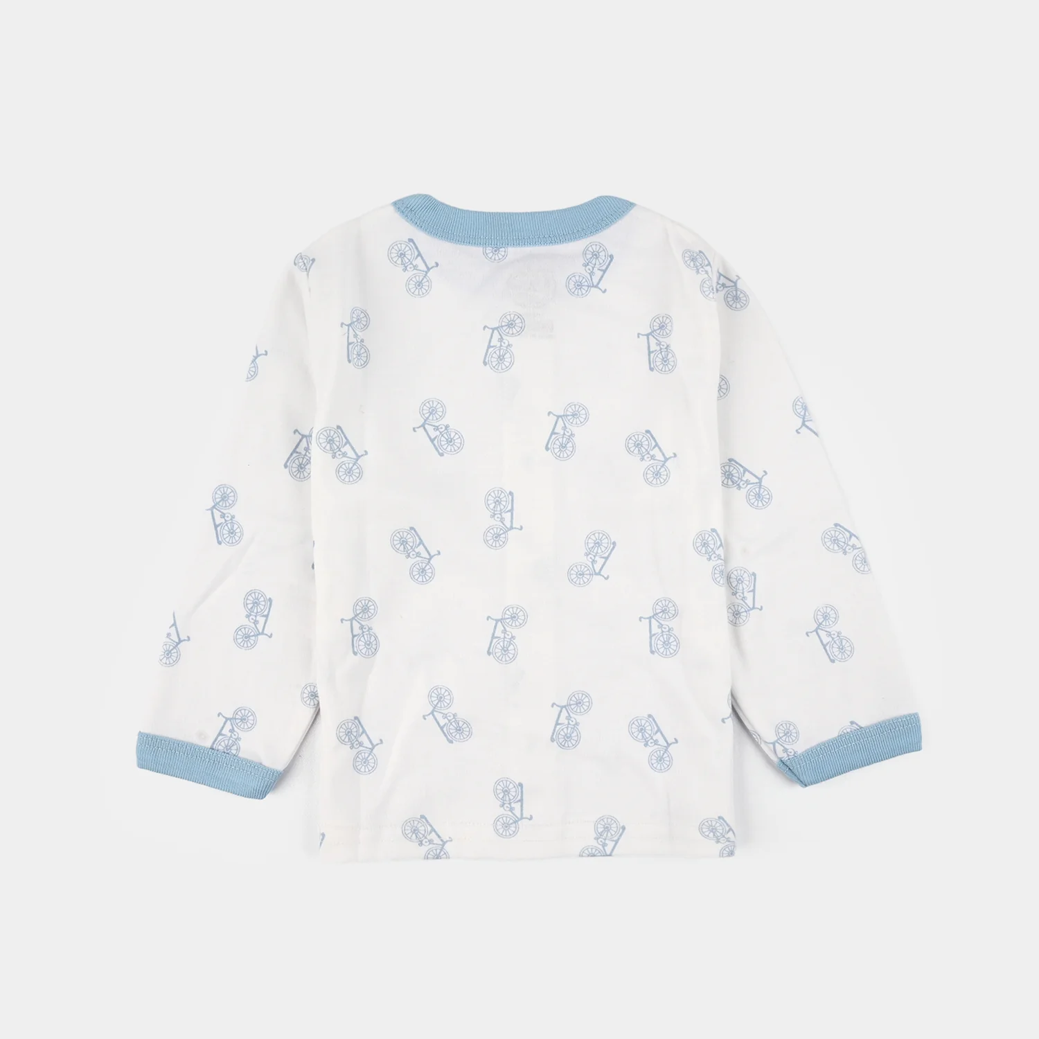 Infant Front Open Suit Cycle Powder Blue - Image 3