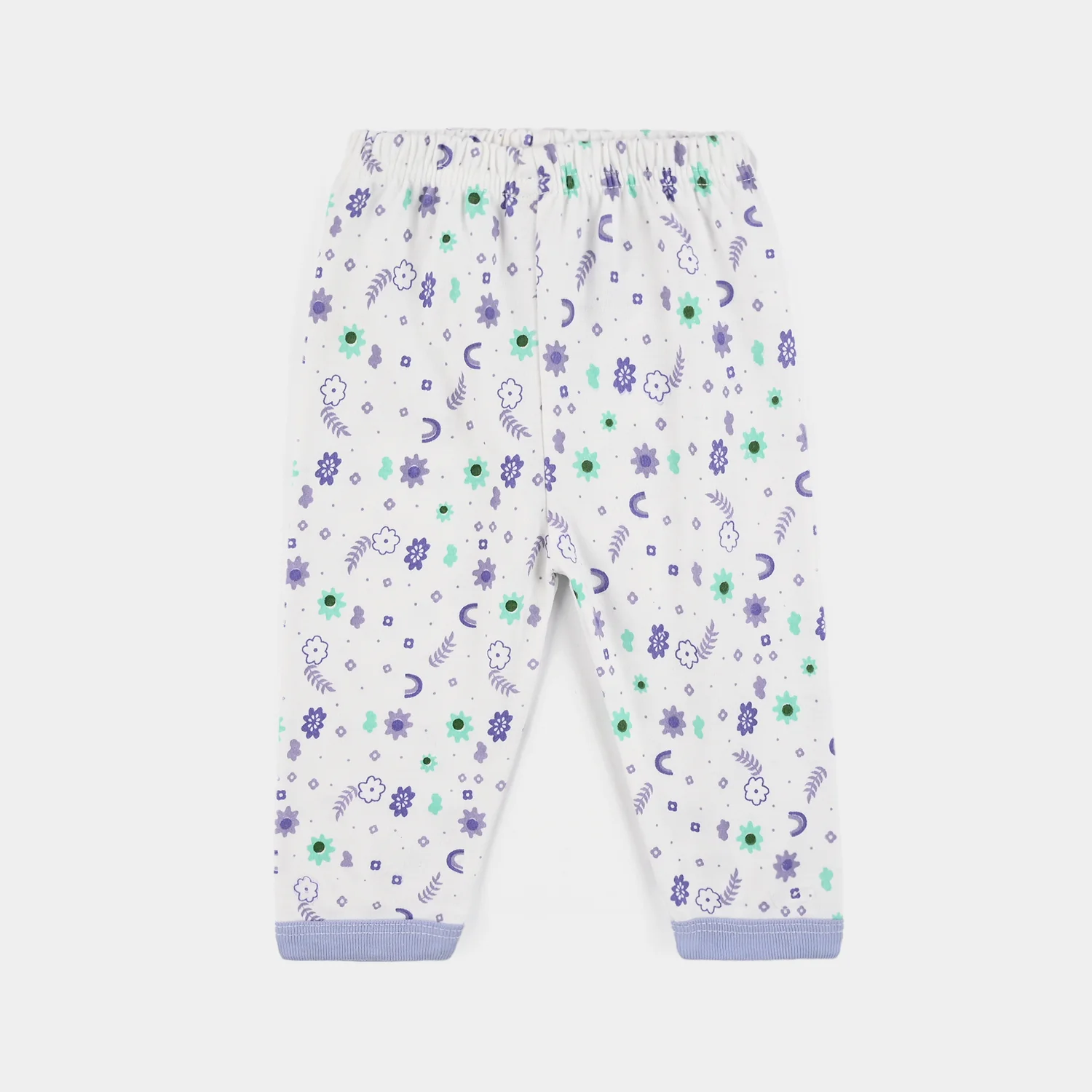 Infant Front Open Suit Flower - Purple - Image 4