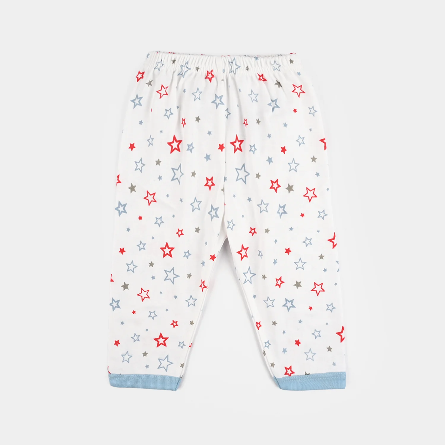 Infant Front Open Suit (Star) - White/Blue - Image 4