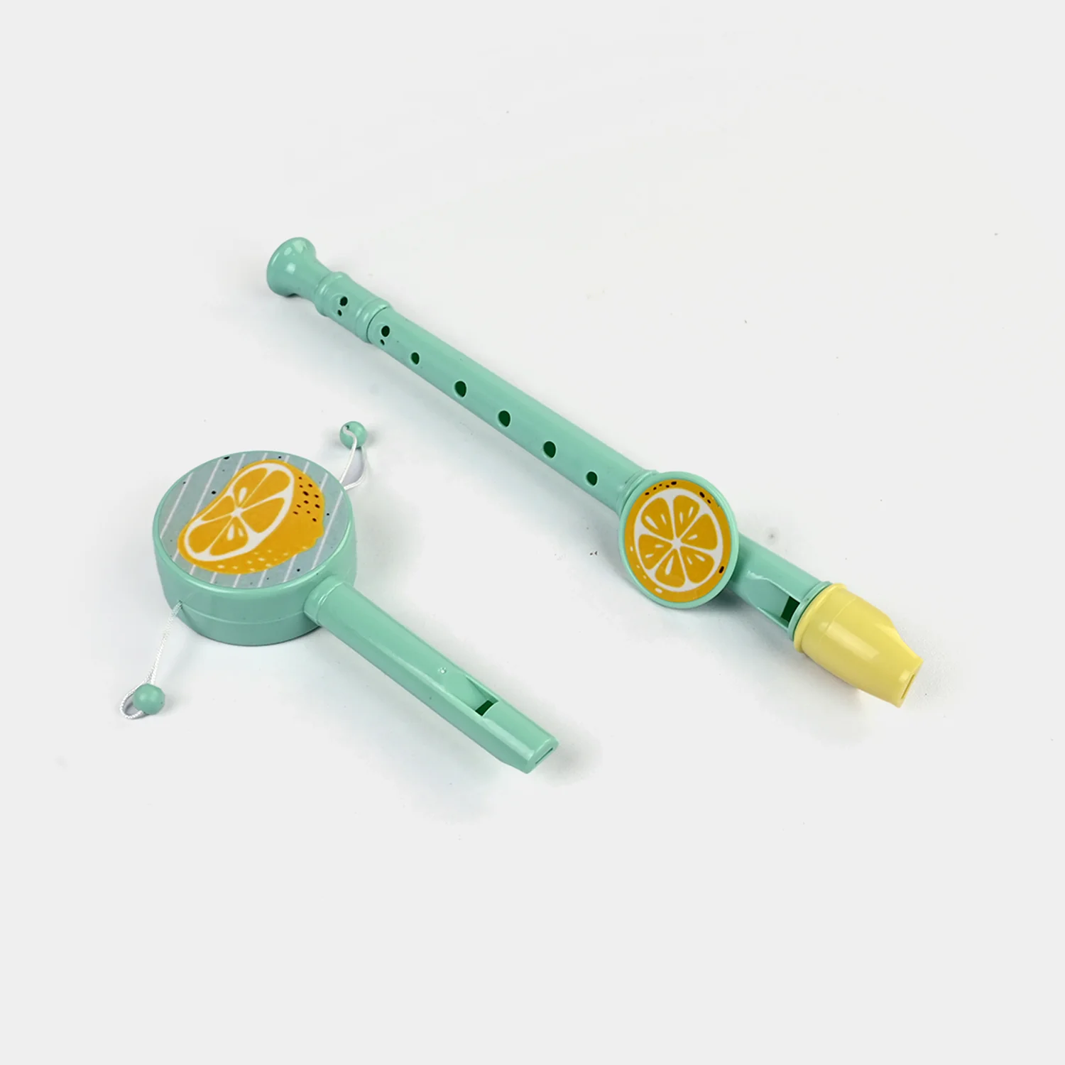 Musical Instrument Flute & Rattle Drum - Image 3