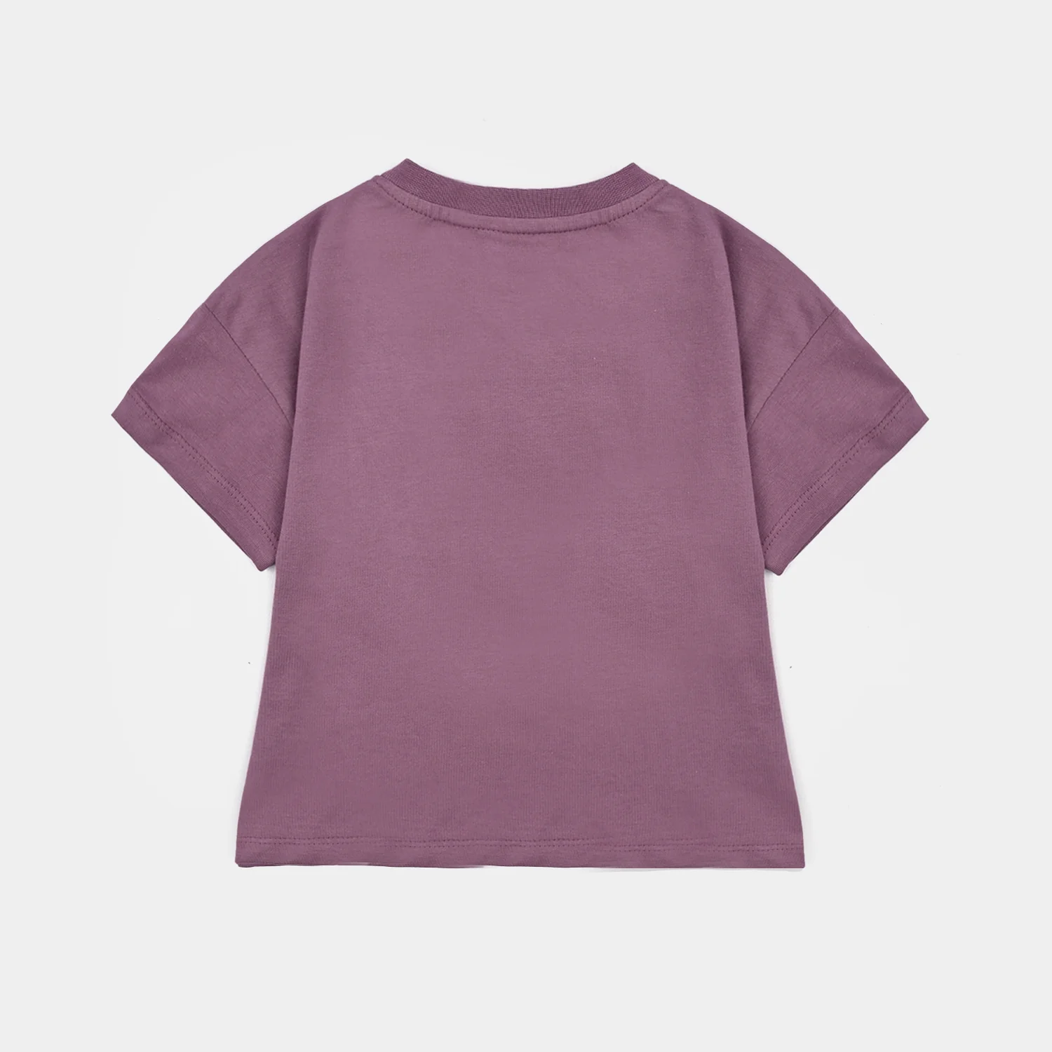 Girls 2x1 Rib T-Shirt Magical Moments- Purple - Image 4