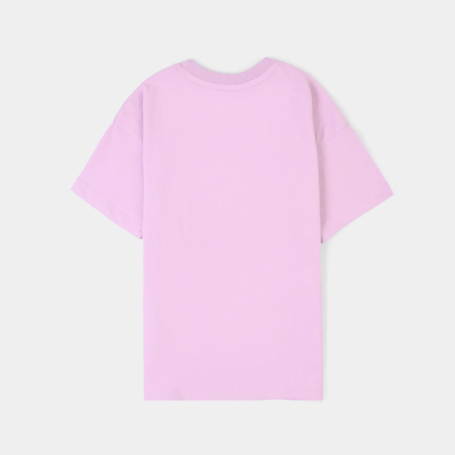 Girls 2x1 Rib T-Shirt Purple ERA - Image 4