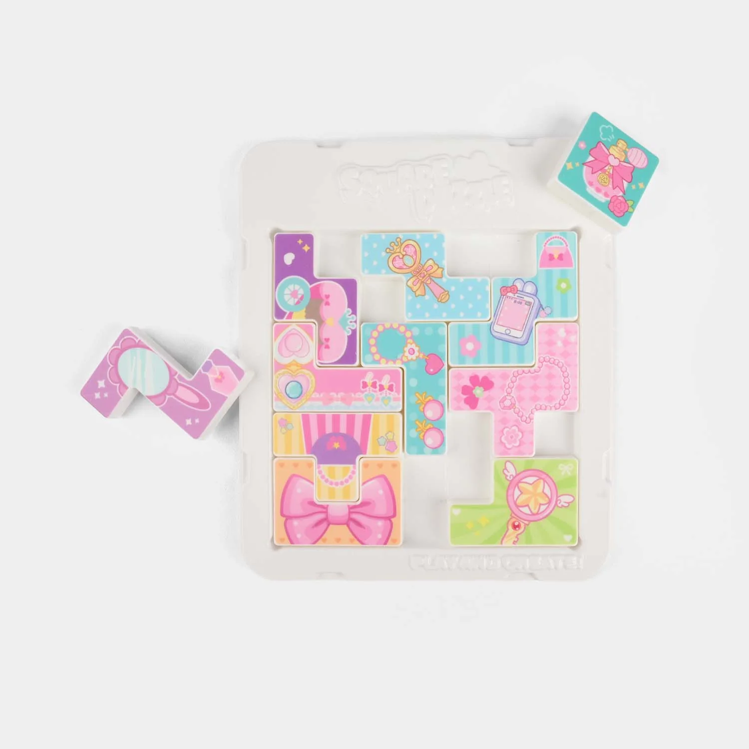 Square Puzzle – 12 Pcs DIY Educational Toy - Image 4
