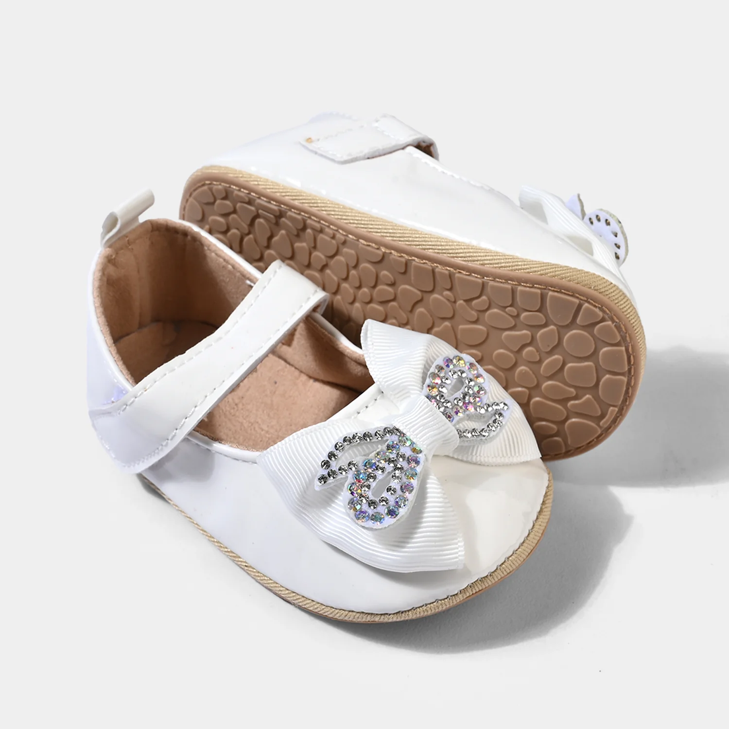 Girls Shoes H42-White - Image 2