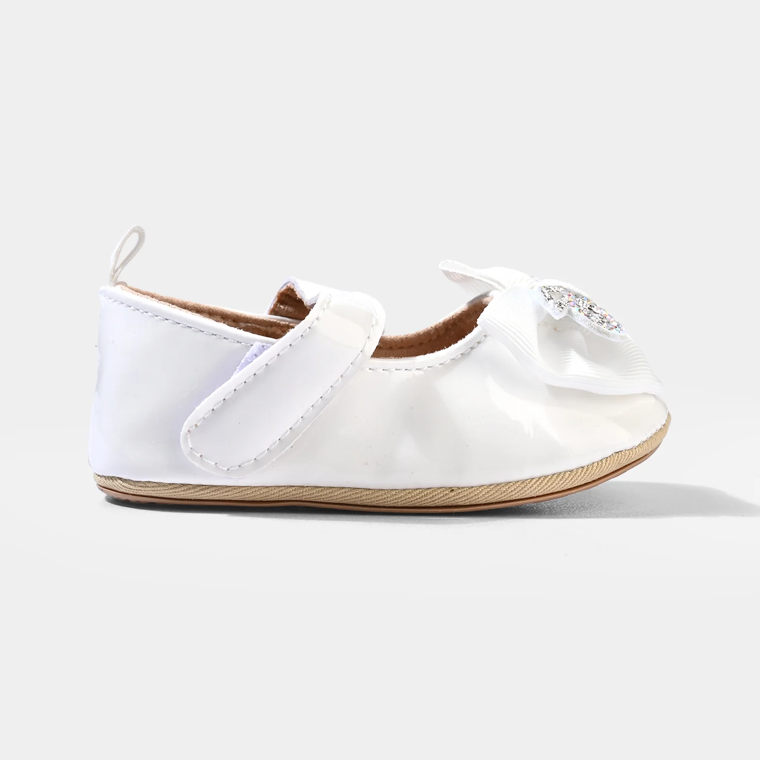 Girls Shoes H42-White - Image 3