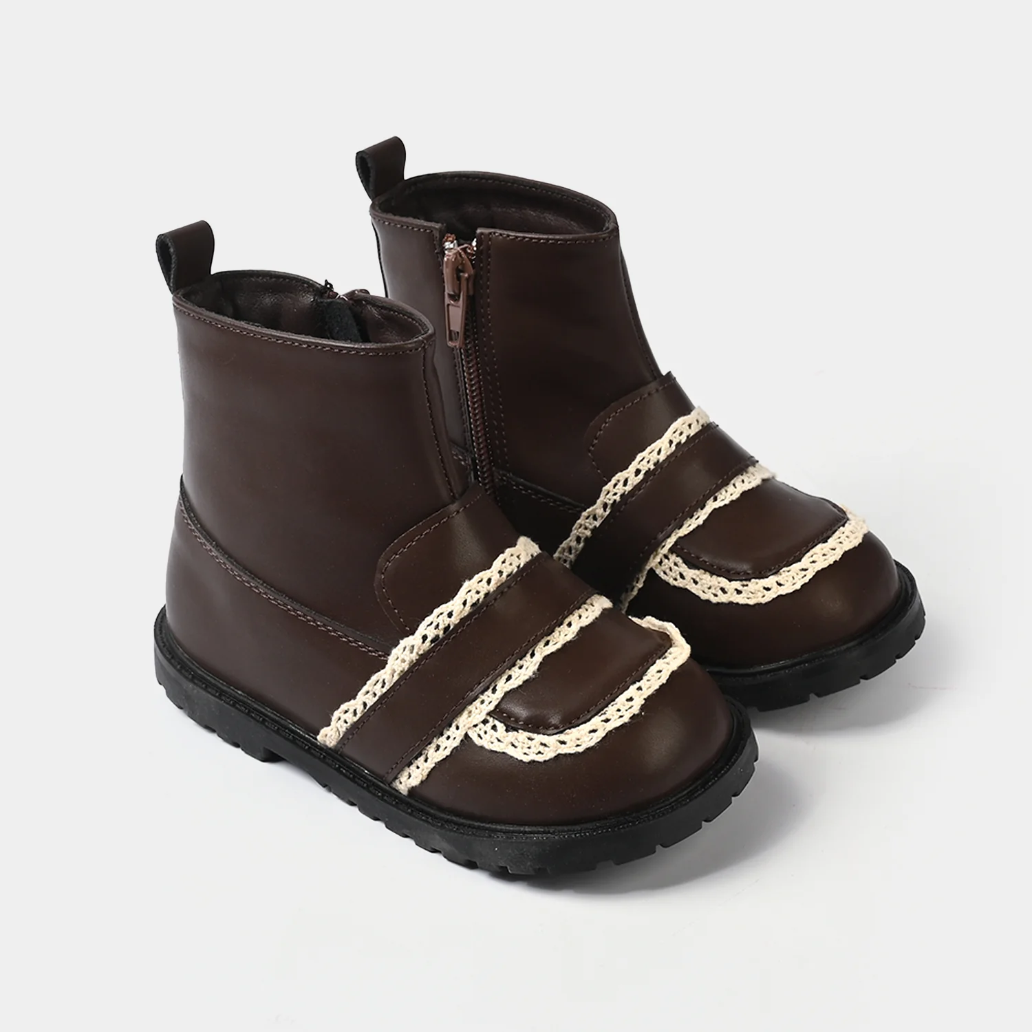 Girls Boots 20288-BROWN - Image 2