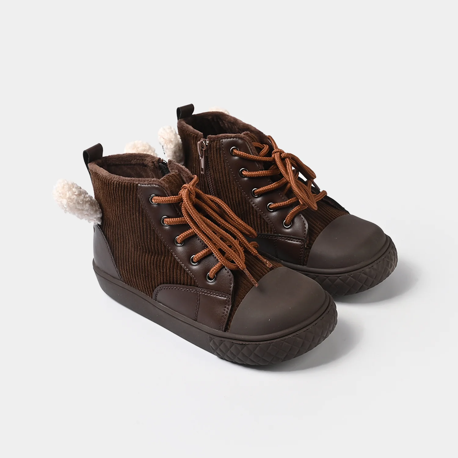 Girls Boots 30406-BROWN - Image 3