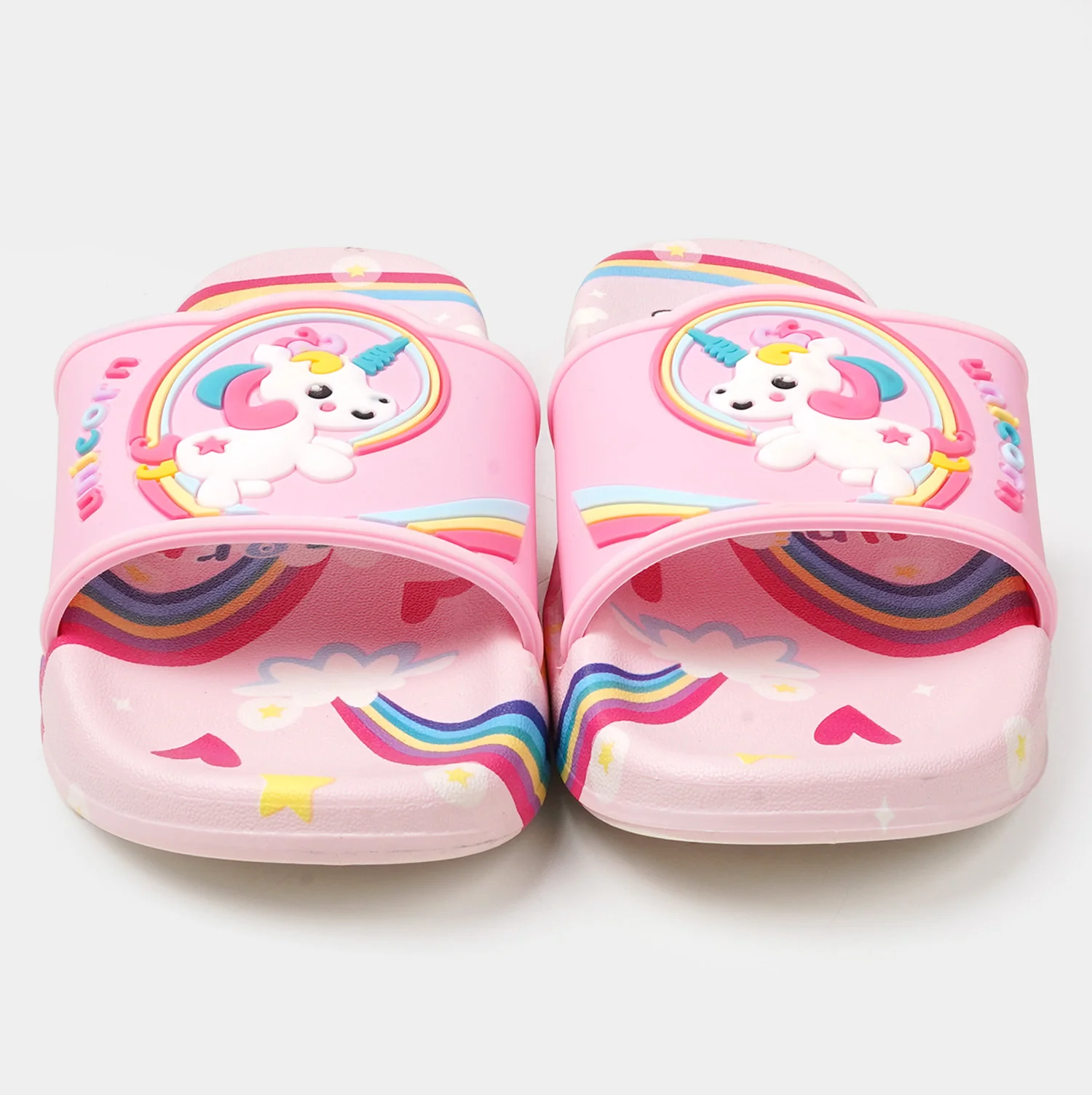 Girls Character Slipper - Light Pink - Image 2