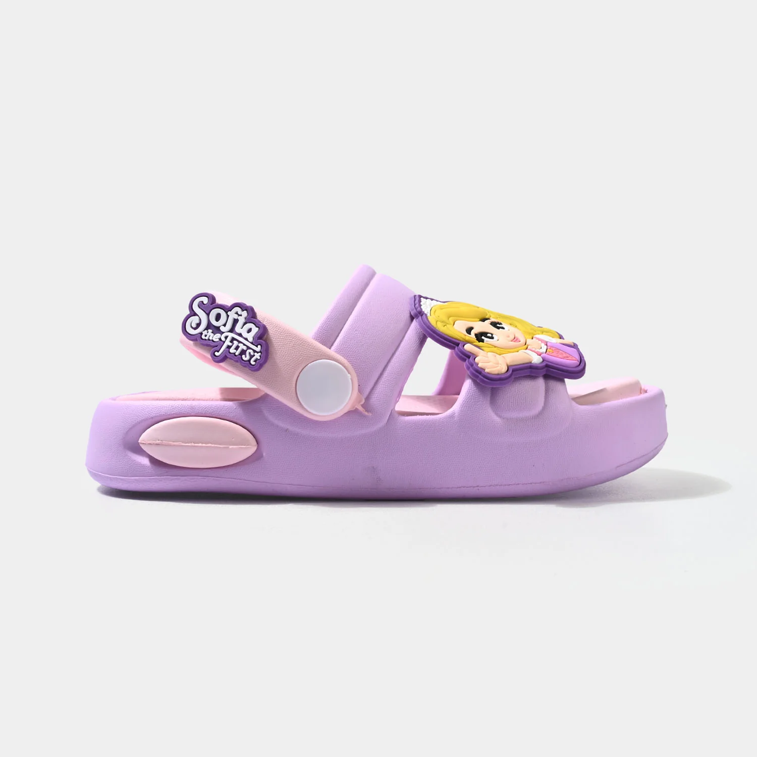 Girls Clogs 008-Y49-Purple - Image 4