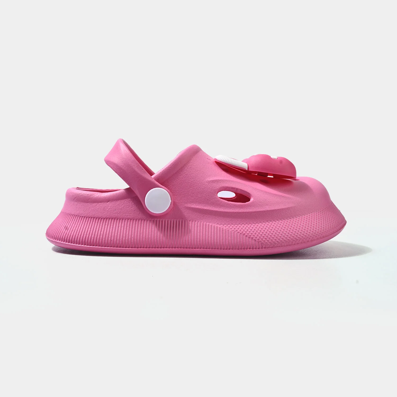 Girls Clogs 3501-Fuchsia - Image 4