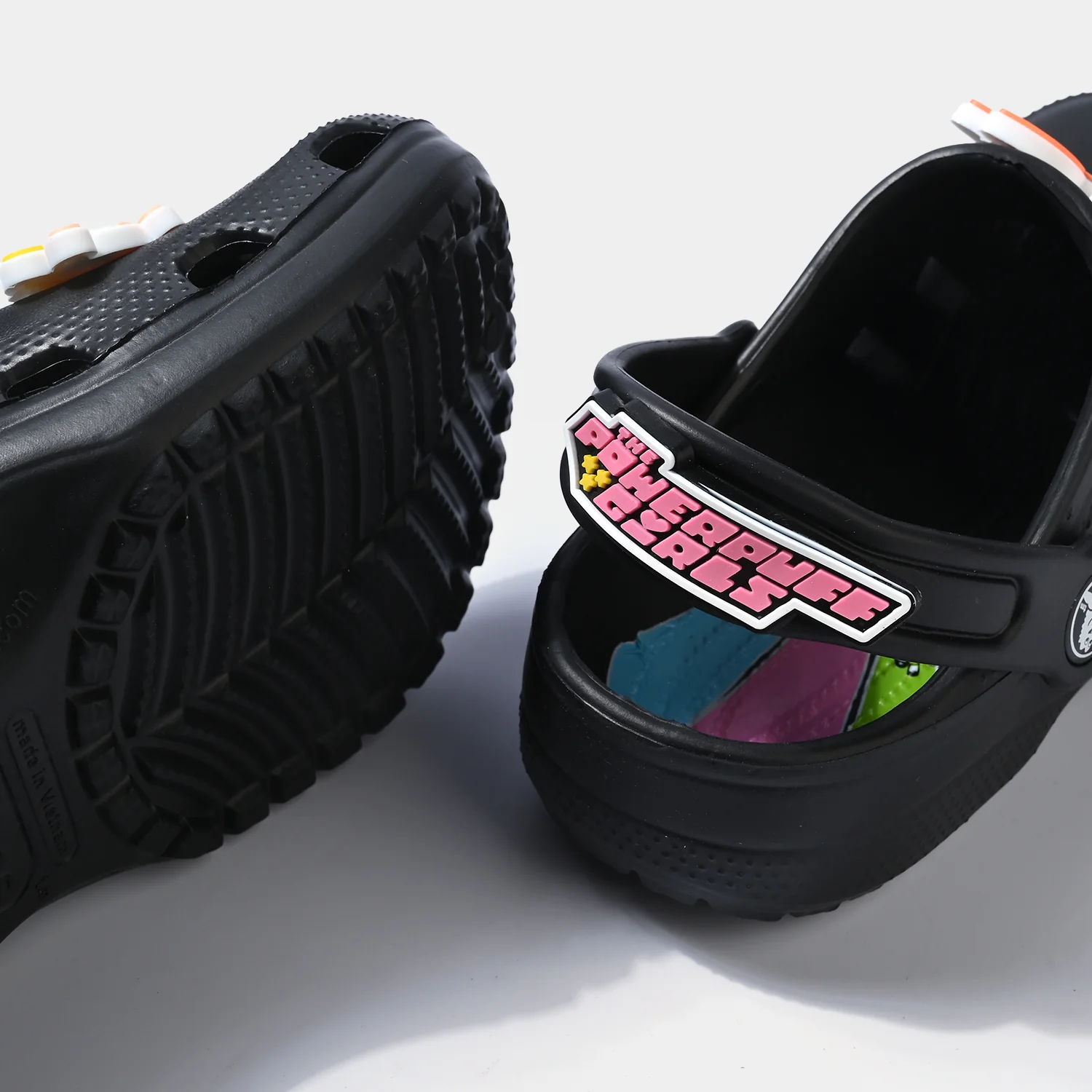 Girls Clogs 5828-158-BLACK - Image 3