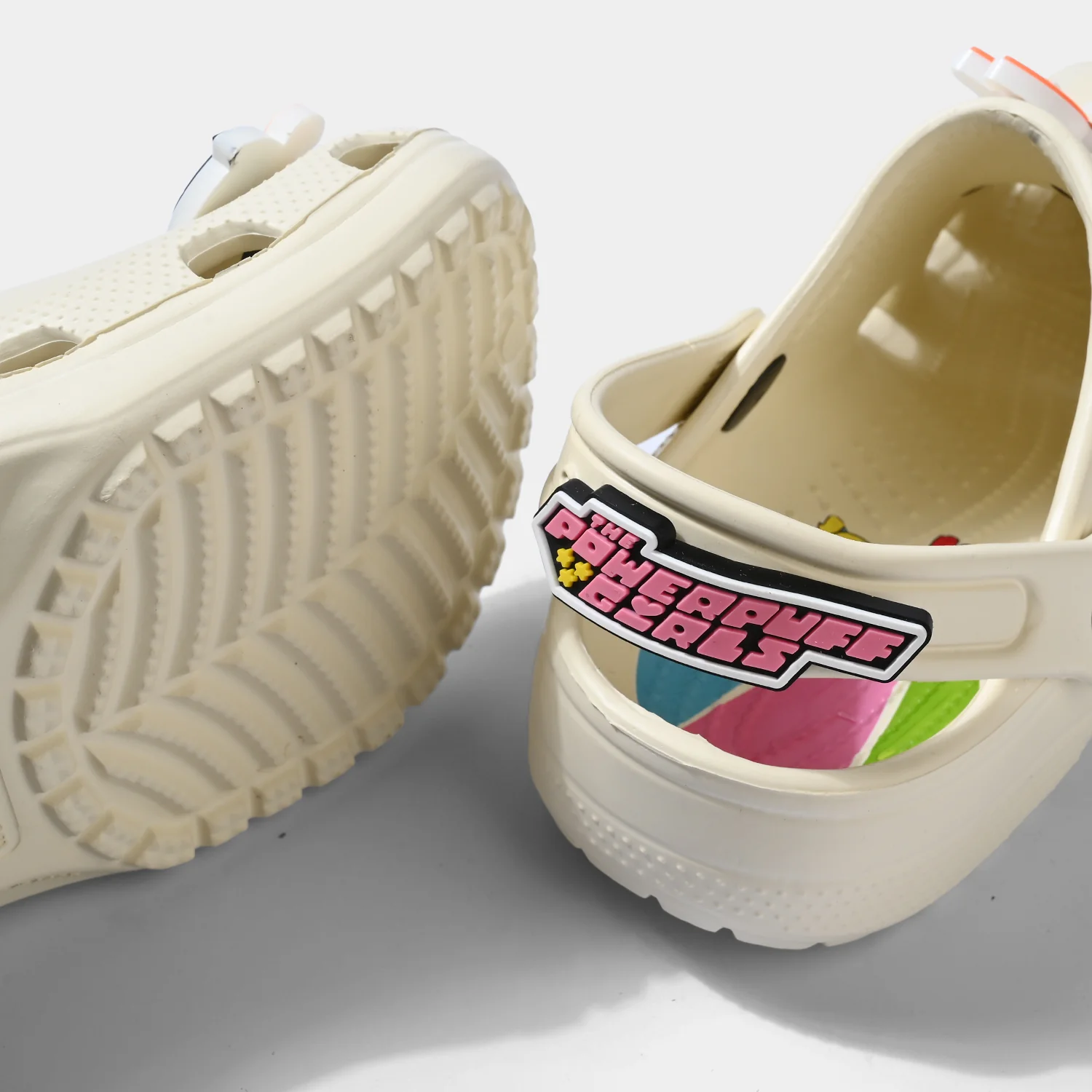 Girls Clogs 5828-158-WHITE - Image 2
