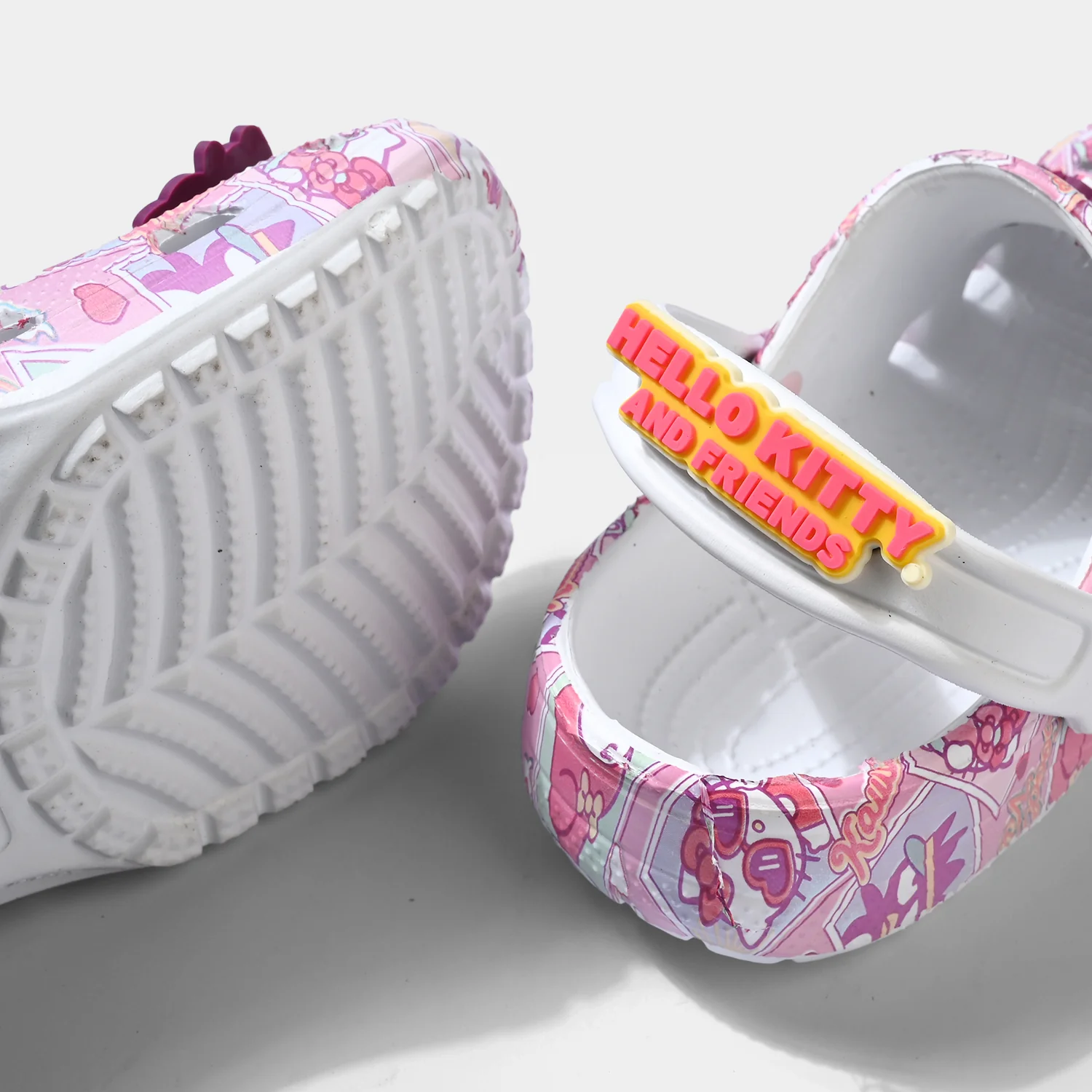 Girls Clogs 5828-20-PURPLE - Image 2