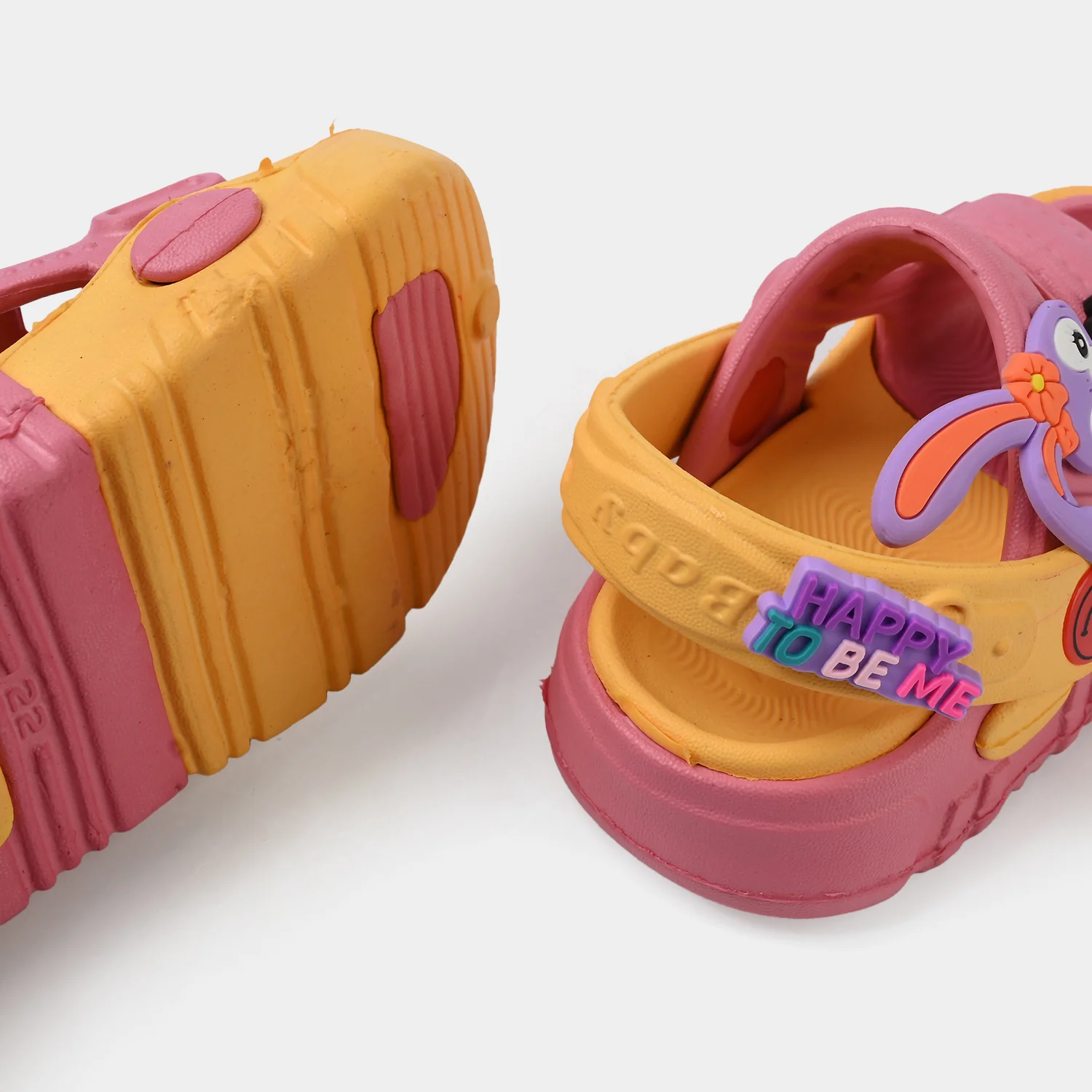 Girls Clogs ER-0215-Pink - Image 2
