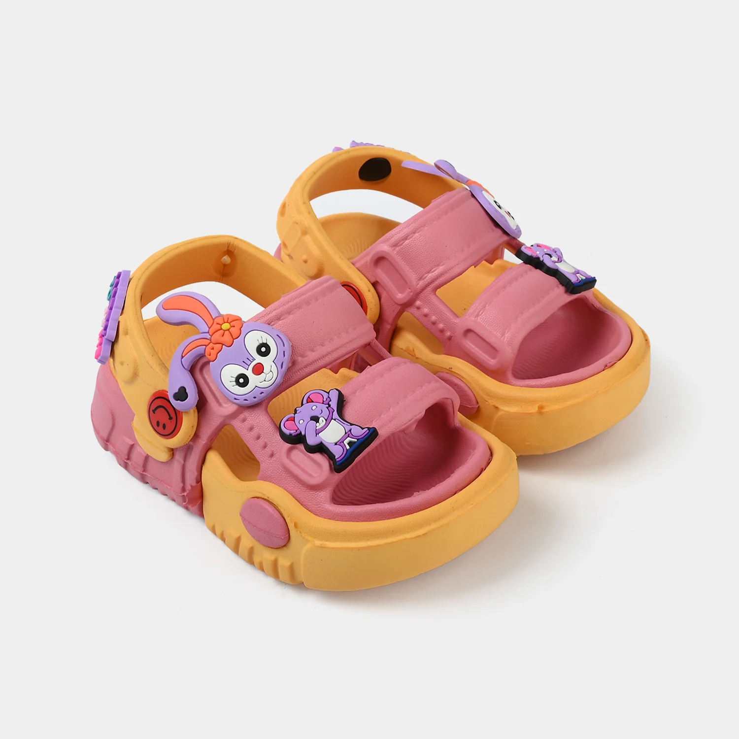 Girls Clogs ER-0215-Pink - Image 3