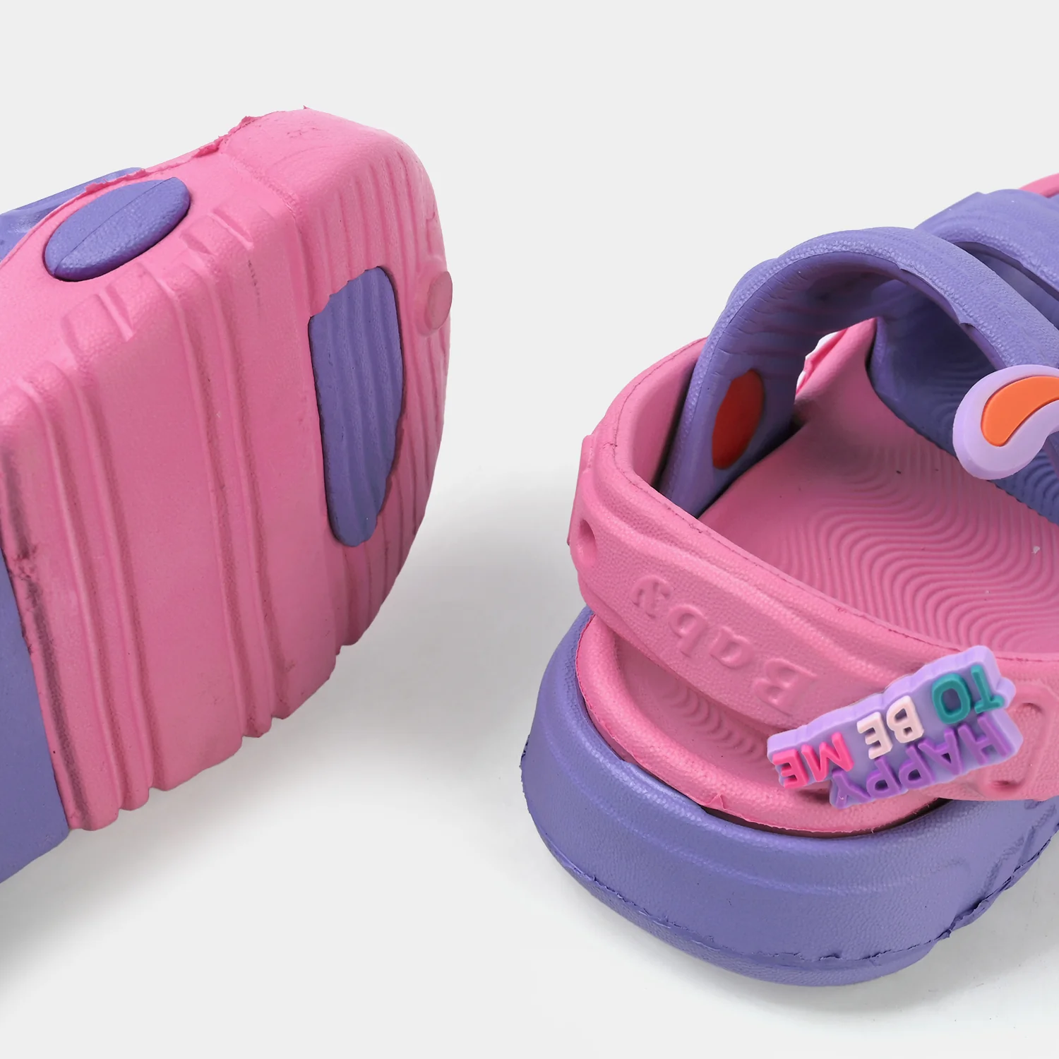 Girls Clogs ER-0215-Purple - Image 2