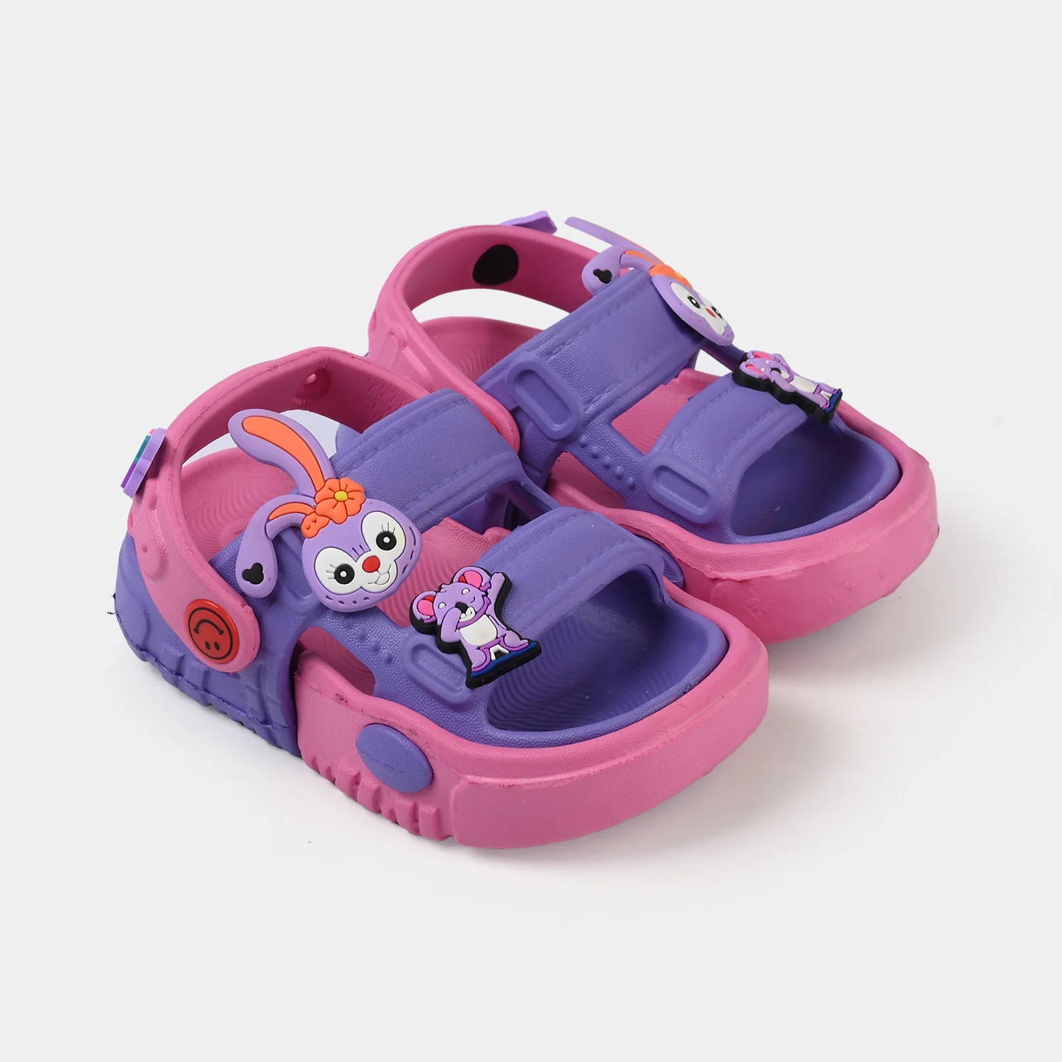 Girls Clogs ER-0215-Purple - Image 3