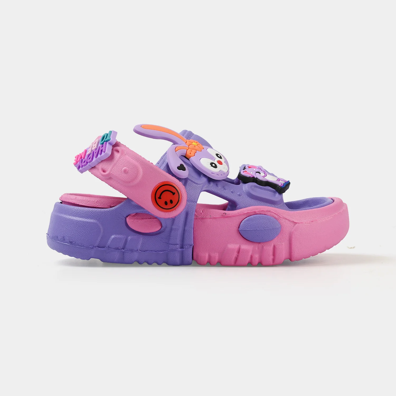 Girls Clogs ER-0215-Purple - Image 4