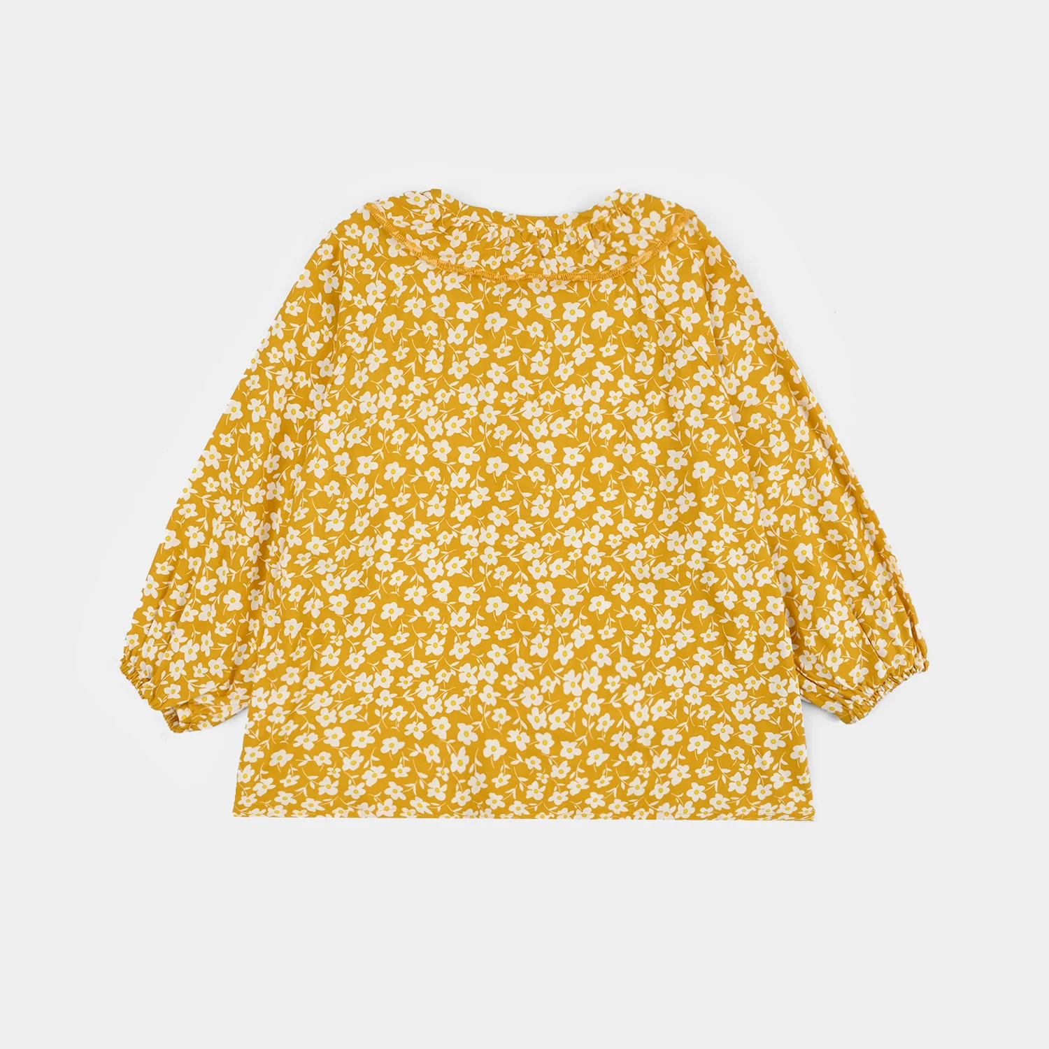 Girls Cotton Casual Top Honey -YELLOW - Image 4