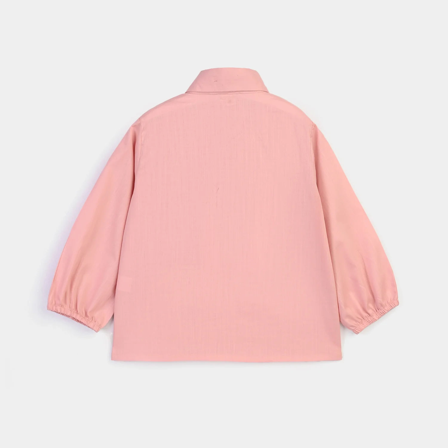 Girls Cotton Casual Top Pearls-Pink - Image 4