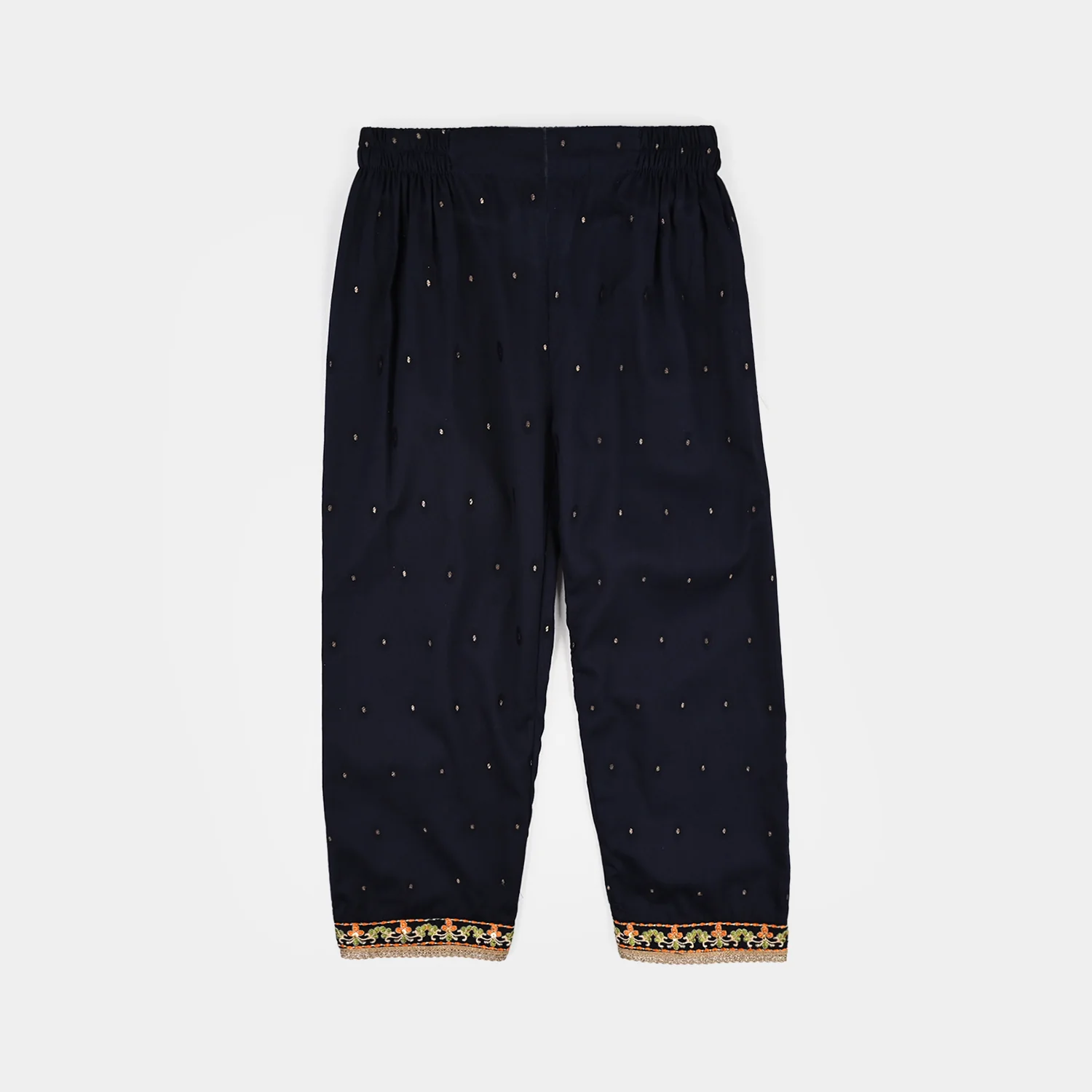 Girls Cotton Jacquard 3Piece Zeba-NAVY - Image 7