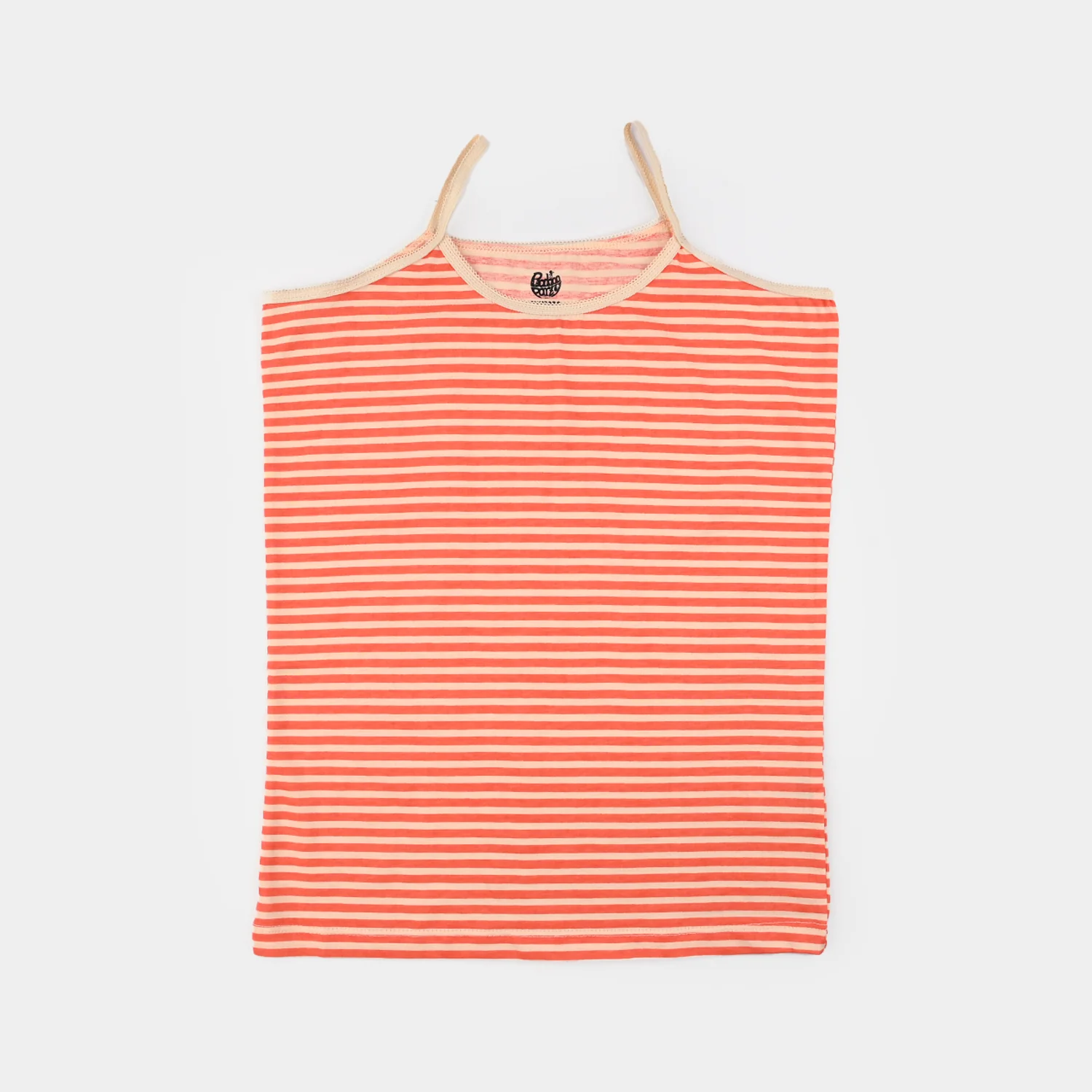Girls Cotton Jersey Cami (Pack of 2) - Purple/Orange - Image 2