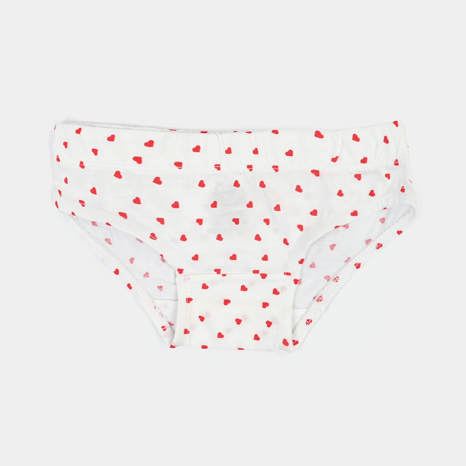Girls Cotton Jersey Panties Pack of 2 (Dots & Heart) - Multi - Image 2