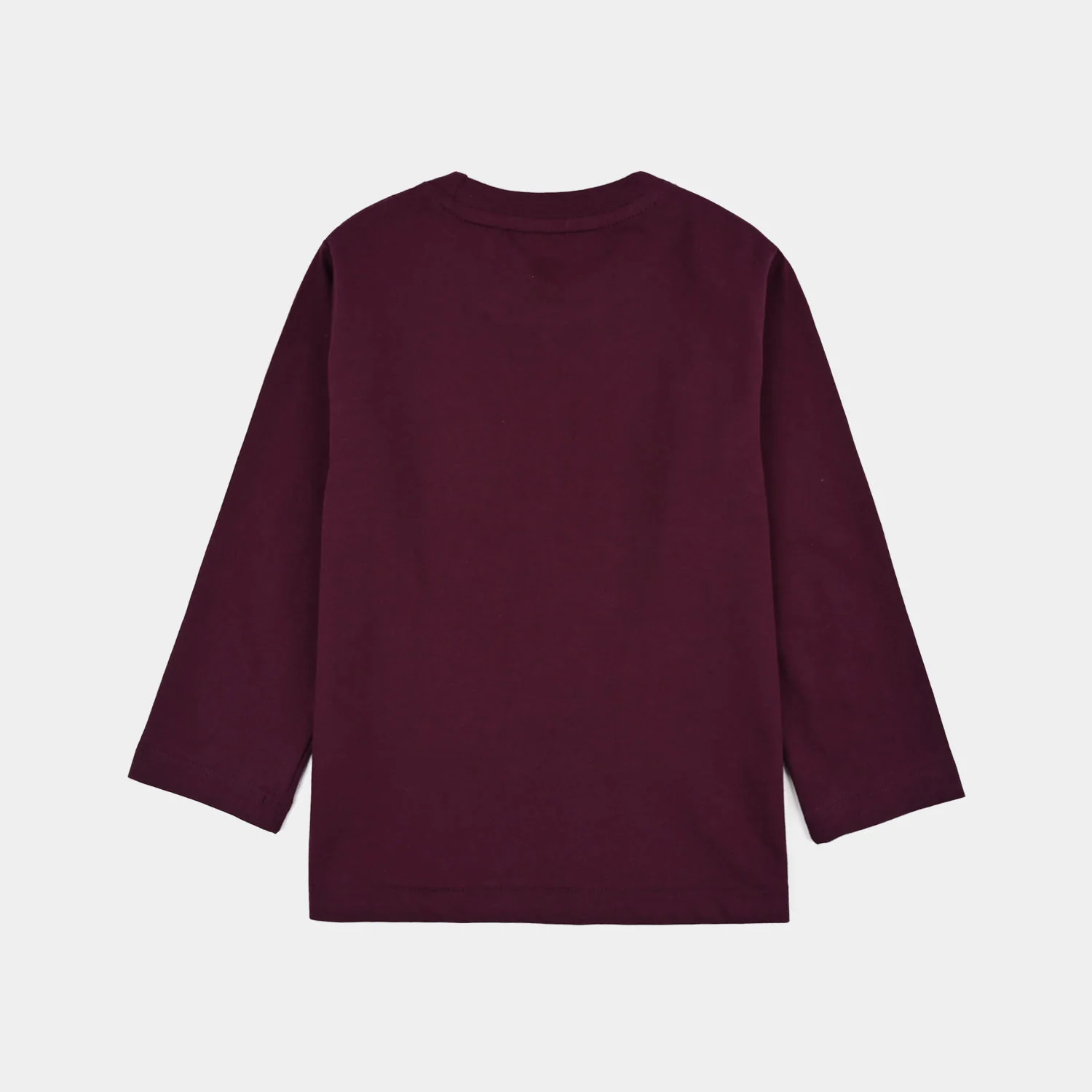Girls Cotton Jersey T-Shirt Dangling Dreams - Maroon - Image 4